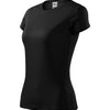 Vital Ease -T-shirt women's 100% polyester - 140 - Black