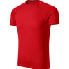 Titan Loom - T-shirt men's 95% polyester 5% elastane - 175 - Red