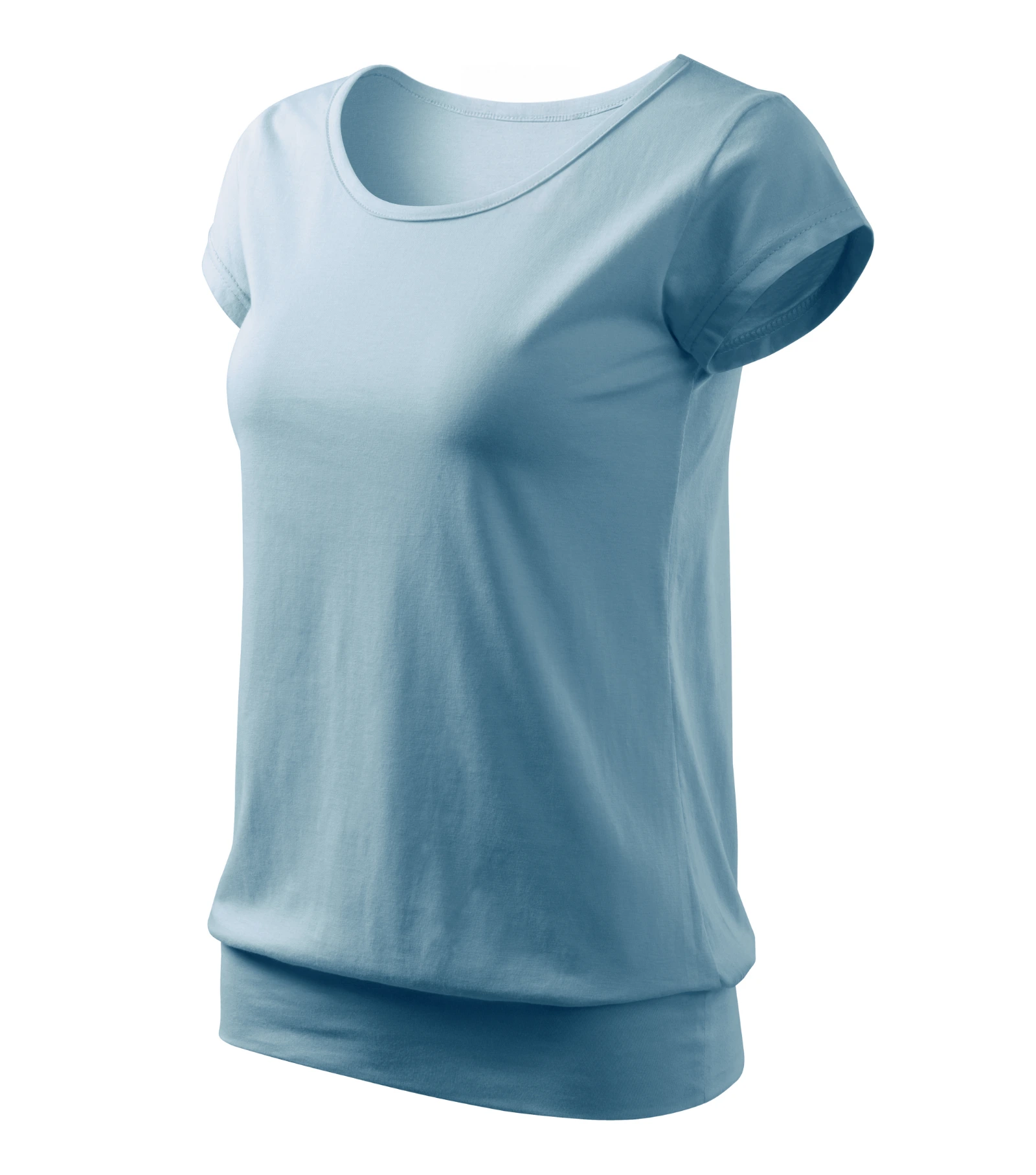 Sterling Trail - T-shirt women's 100% cotton - 120, sky blue, size XS