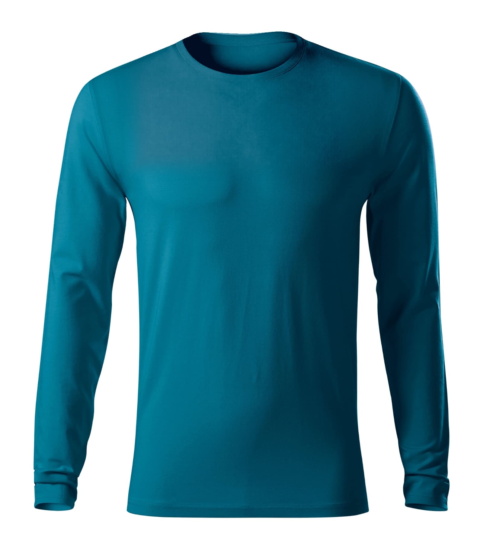 Ember Cove - T-shirt men's 95% cotton 5% elastane - 155 in petrol blue