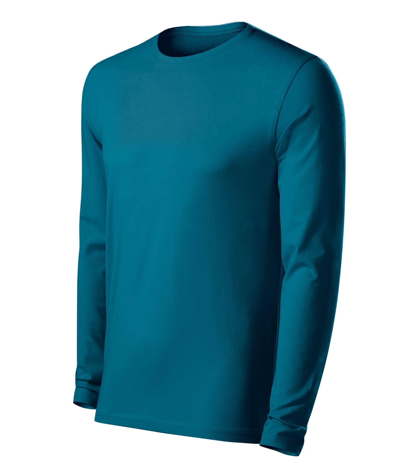 Ember Cove - T-shirt men's 95% cotton 5% elastane - 155 in petrol blue