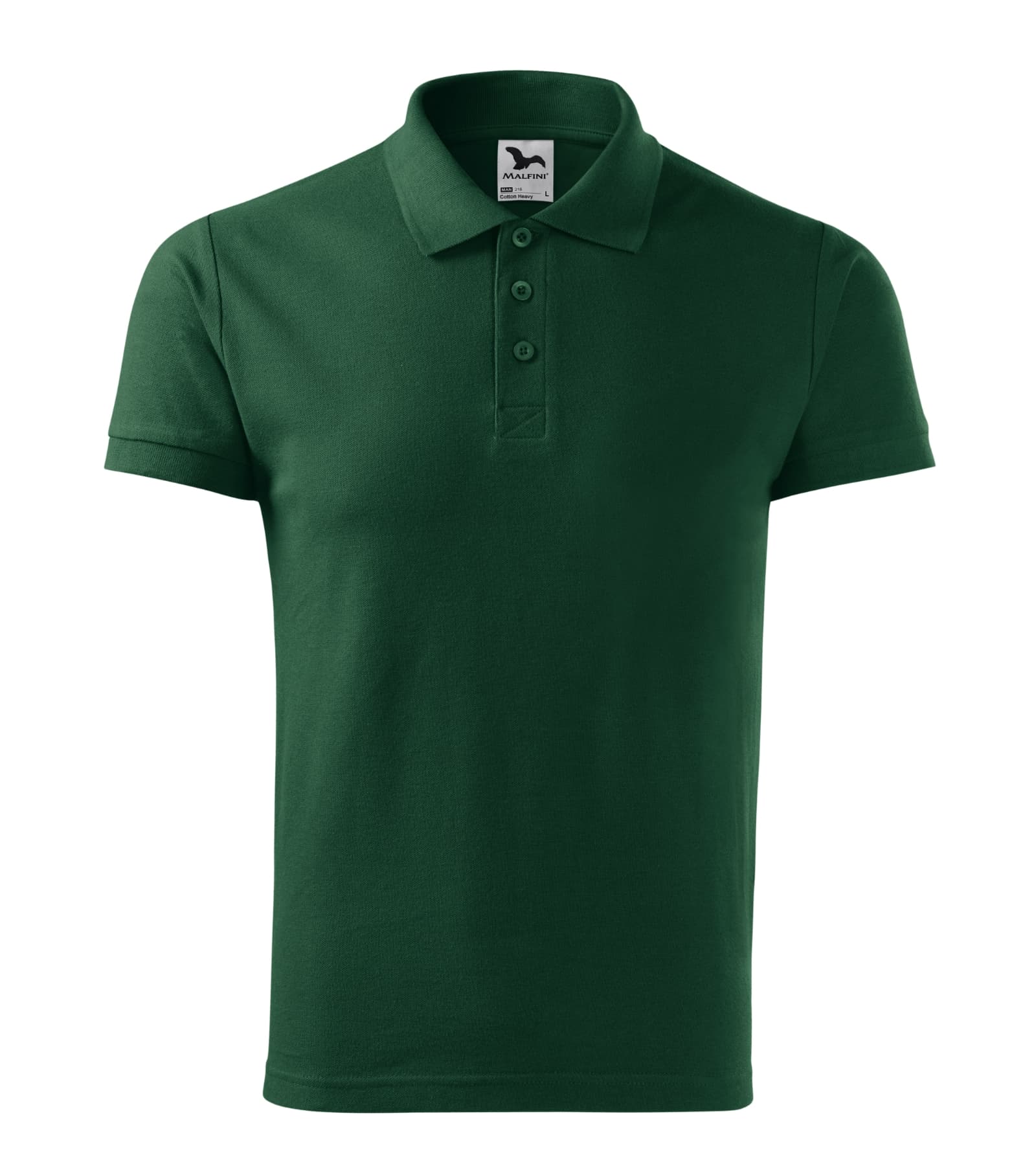 Sable Peak - Polo Shirt men's 100% cotton - 215 in dark green