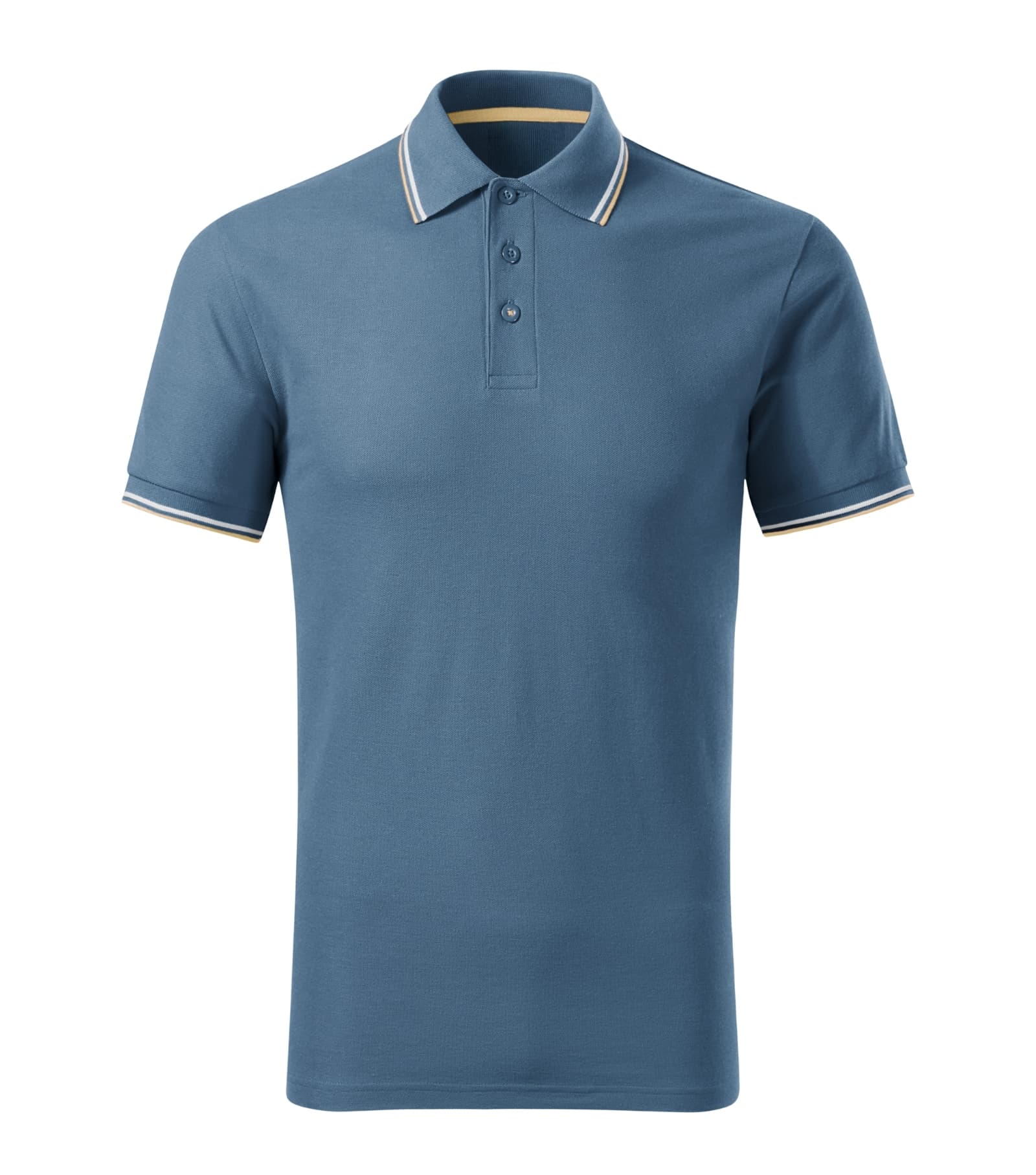 North Wave - Polo Shirt men's 65% cotton, 35% polyester - 232 in denim