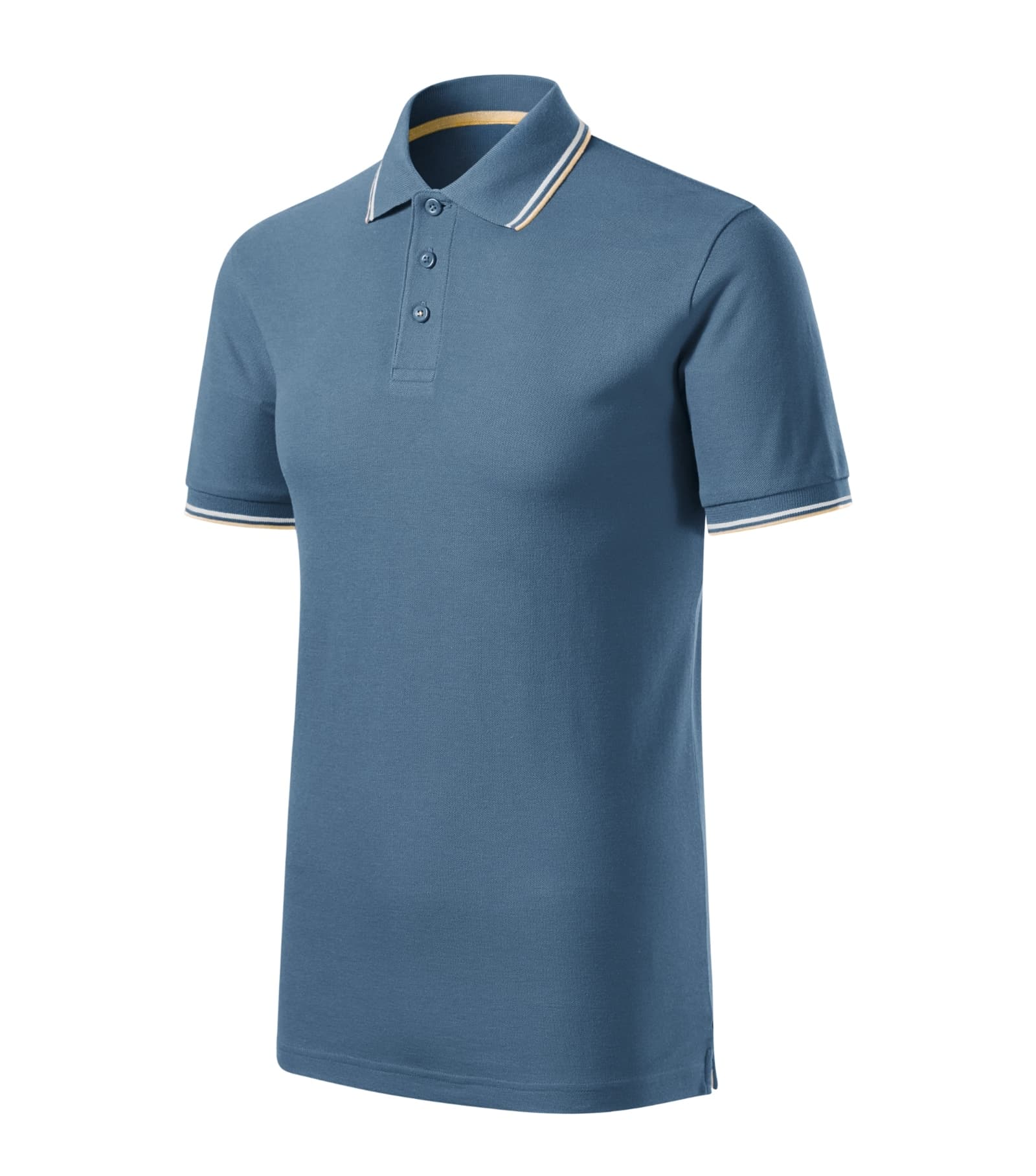 North Wave - Polo Shirt men's 65% cotton, 35% polyester - 232 in denim