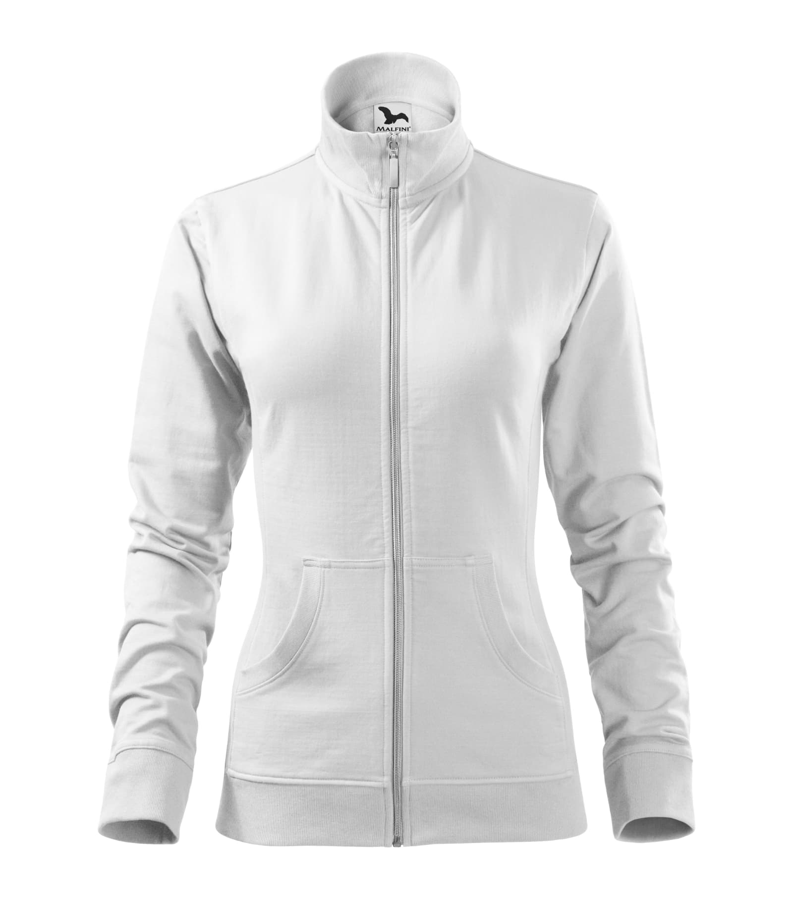 Vivid Pulse - Sweatshirt women's 97% cotton, 3% elastane - 409 in white