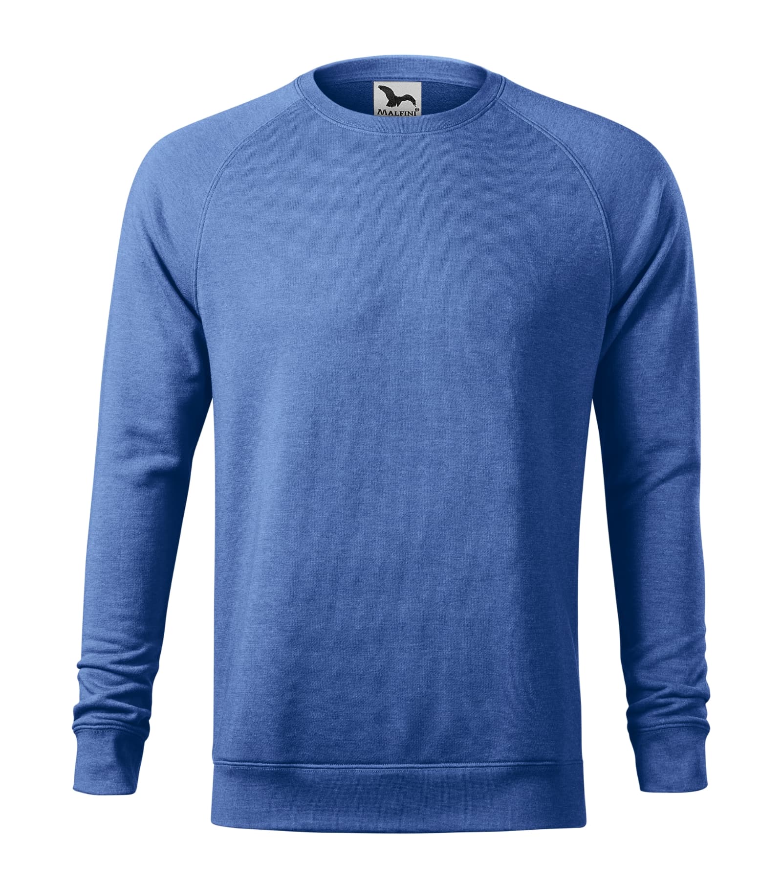 Delta Forge - Sweatshirt men's 65% polyester, 35% cotton - 415 in blue melange