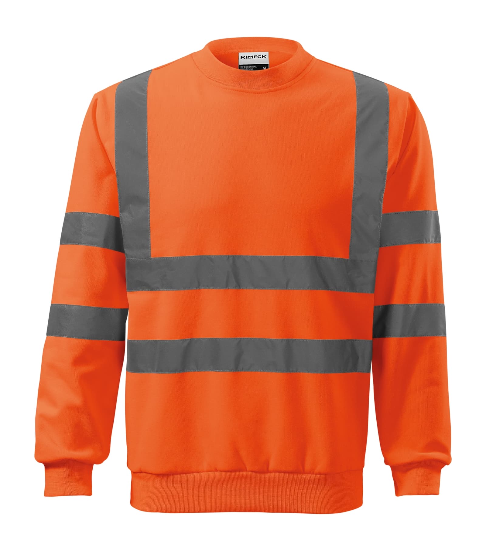 Vale Field - Sweatshirt unisex 100% polyester - 4V6 in fluorescent orange
