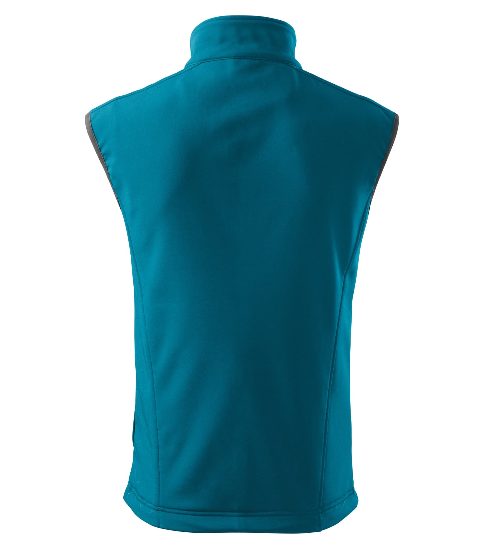 Vivid Ridge - Softshell Vest men's 94% polyester, 6% elastane Fleece: 100% polyester - 517 in turquoise