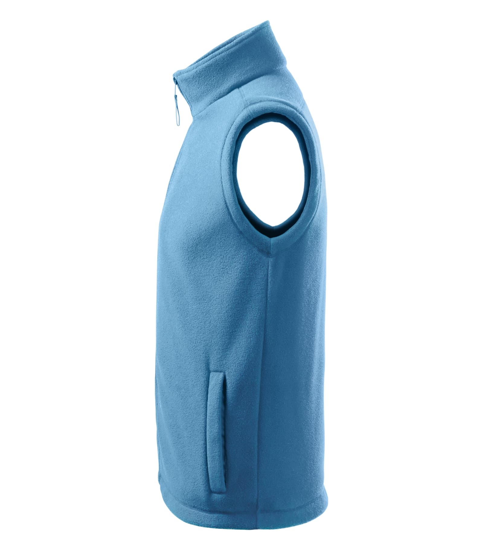 Grove Rise - Fleece Vest unisex 100% polyester - 518 in azure blue