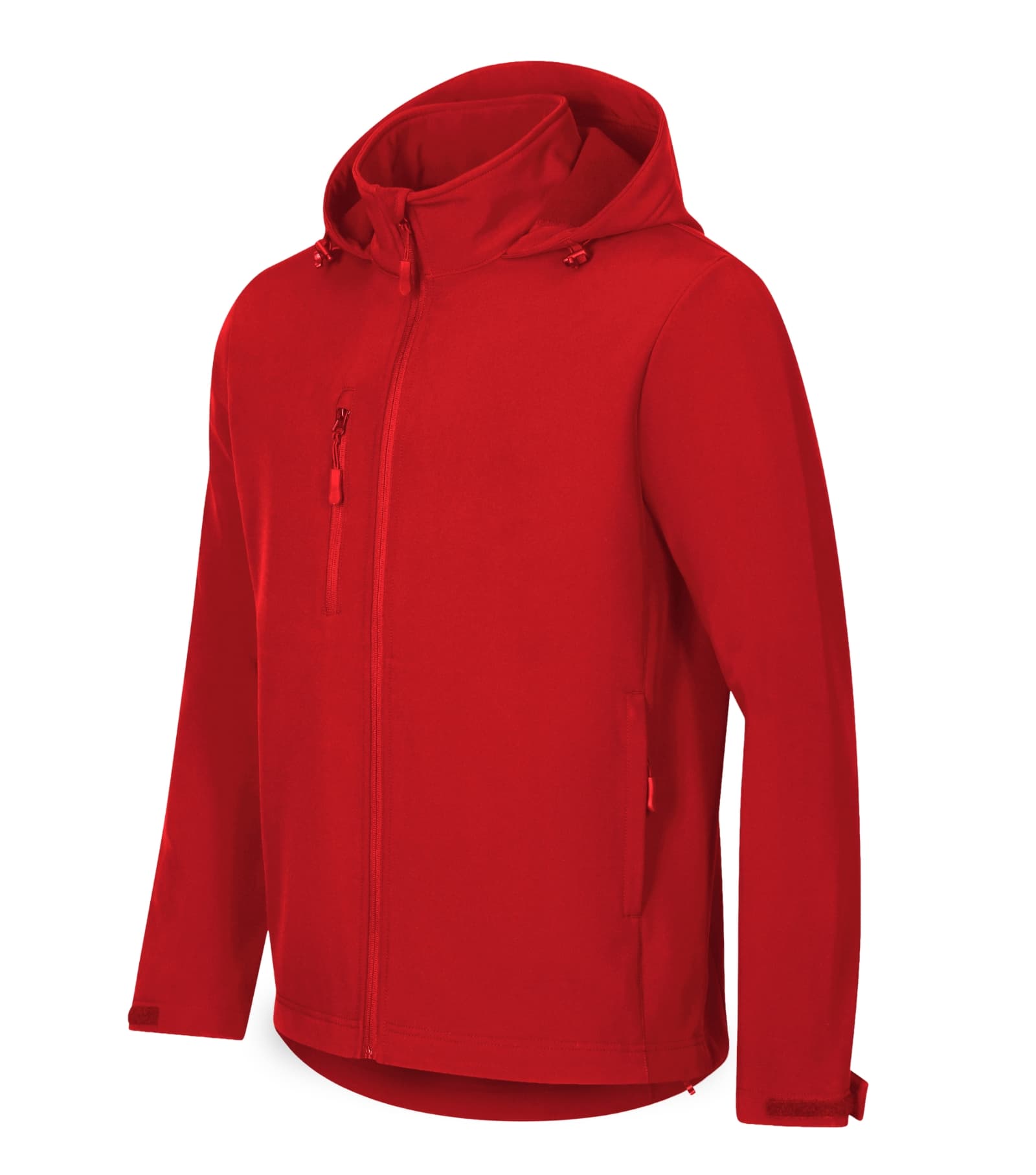 Sierra Vale - Softshell Jacket men's 96% polyester, 4% elastane - 548 in red
