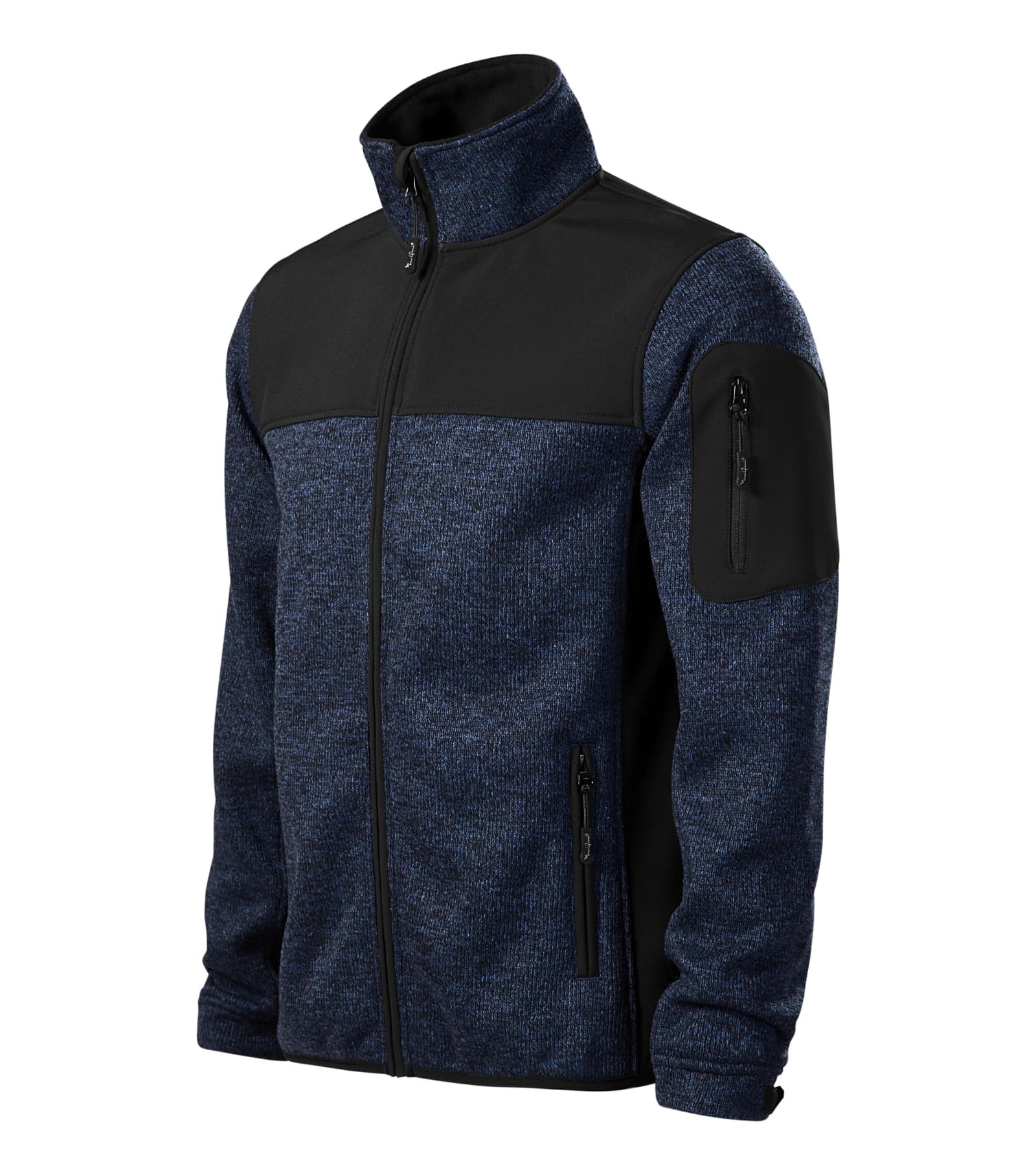 Dawn Loom - Softshell Jacket men's 100% polyester - 550 in knit blue