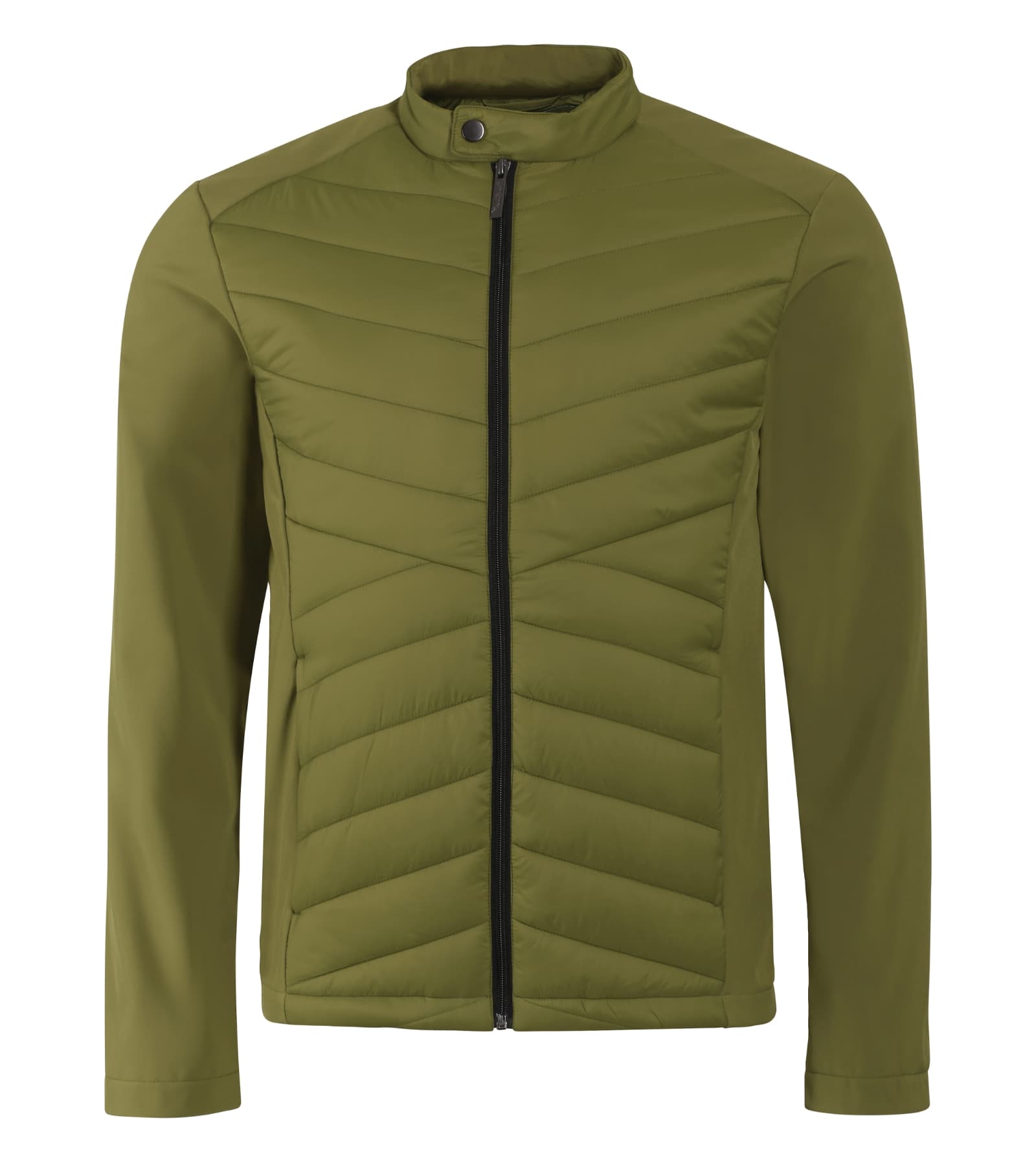 Indigo Peak - Hybrid Jacket men's 100% polyamide - 555 in avocado green