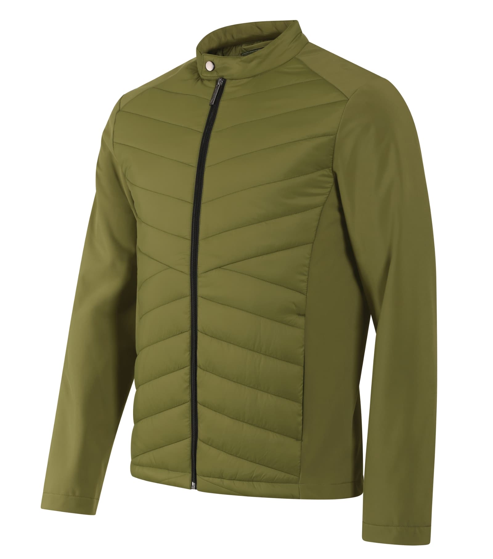 Indigo Peak - Hybrid Jacket men's 100% polyamide - 555 in avocado green