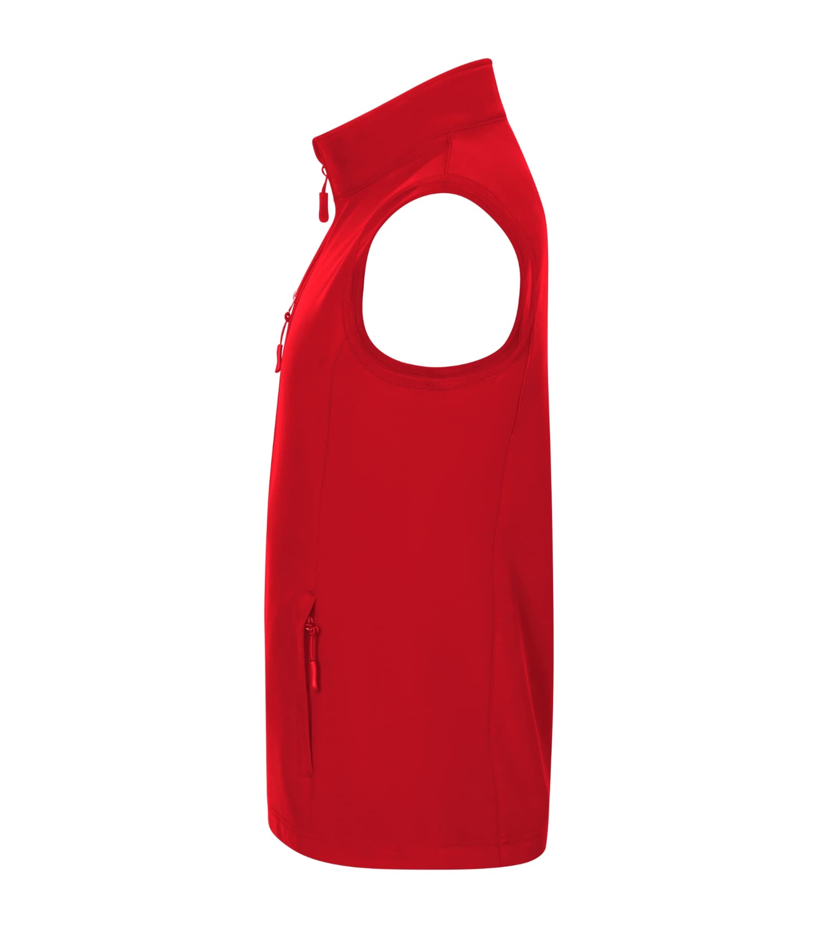 Verdant Harbor - Softshell Vest men's 96% polyester, 4% elastane - 568 in red