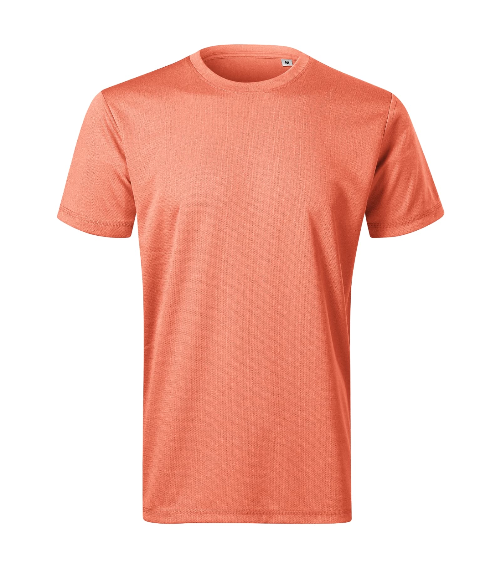 Ember Route - T-shirt men's 100% recycled micro polyester - 817 in sunset melange