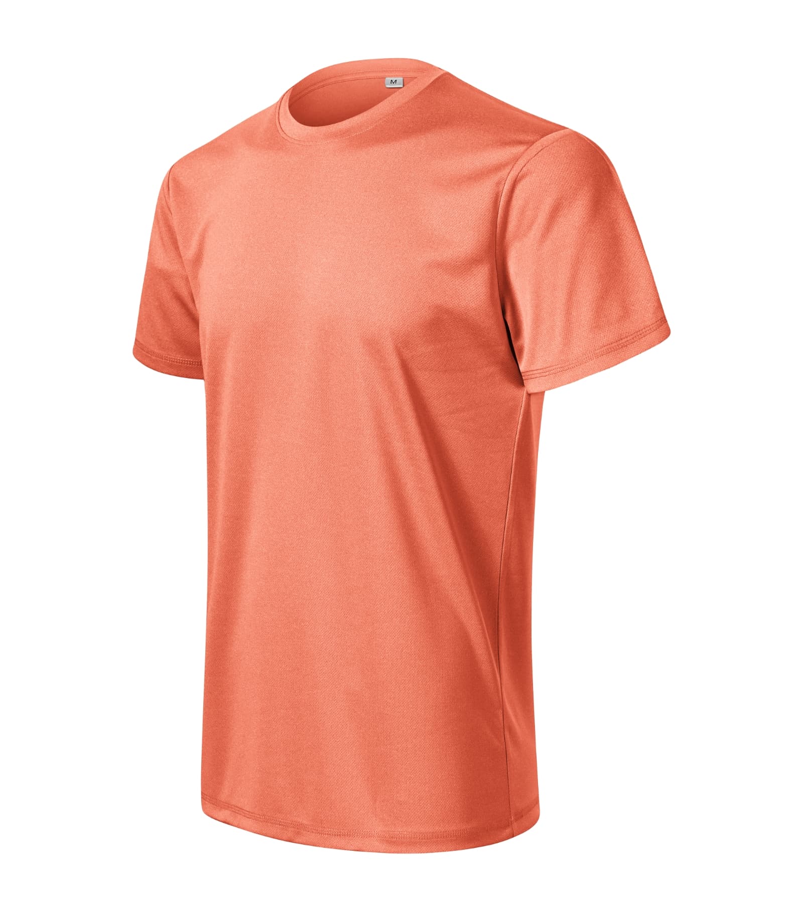 Ember Route - T-shirt men's 100% recycled micro polyester - 817 in sunset melange