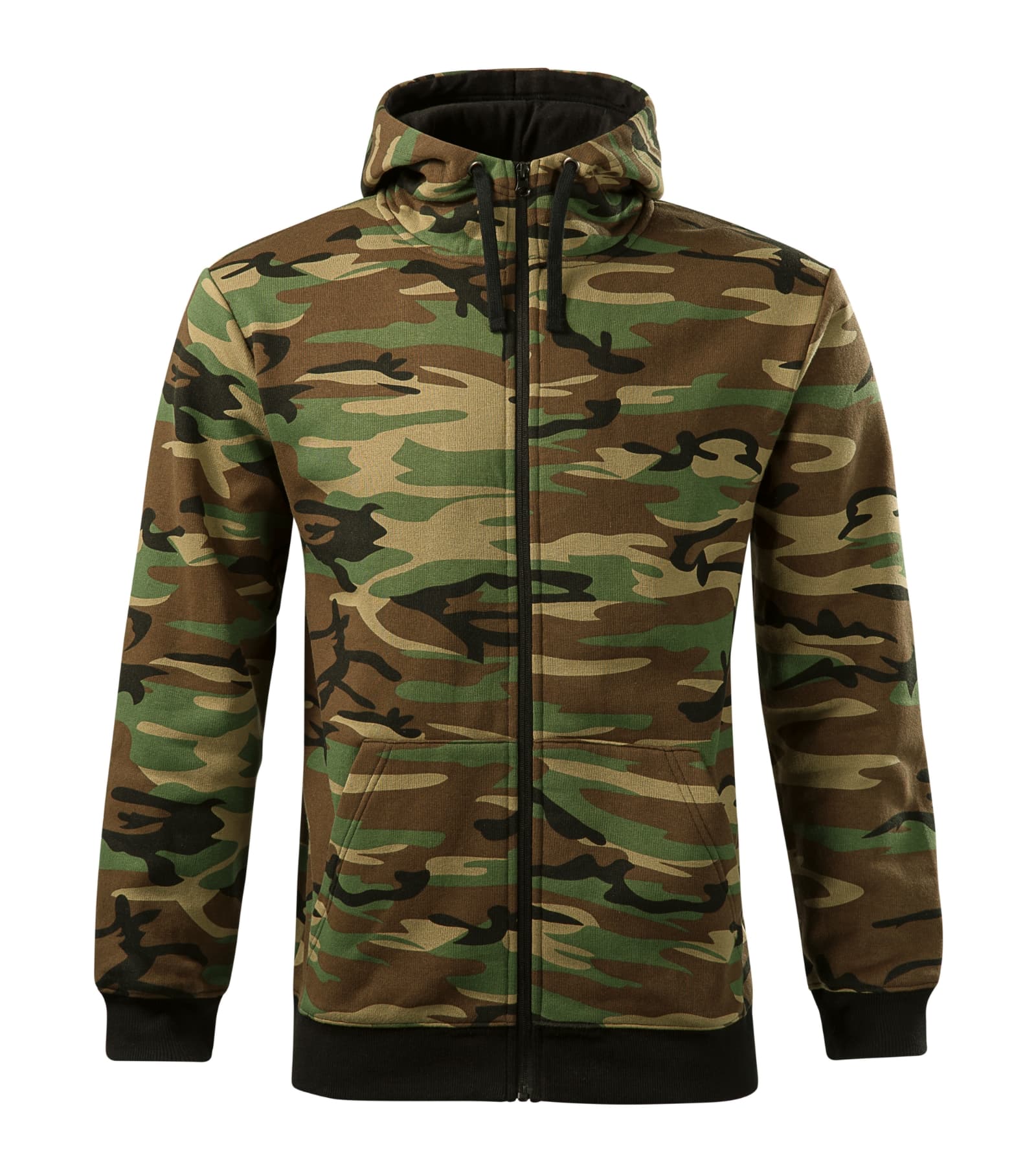 Grove Crest - Sweatshirt men's 65% cotton, 35% polyester - C19 in camouflage brown