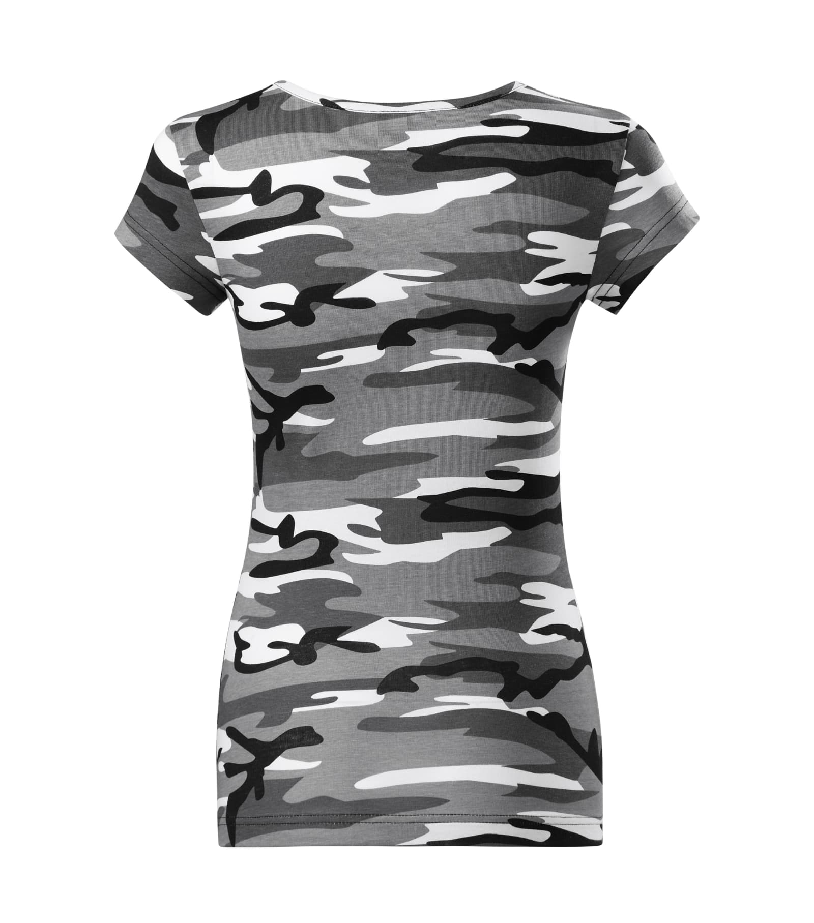 Ever Sphere - T-shirt women's 100% cotton - C22 in camouflage gray