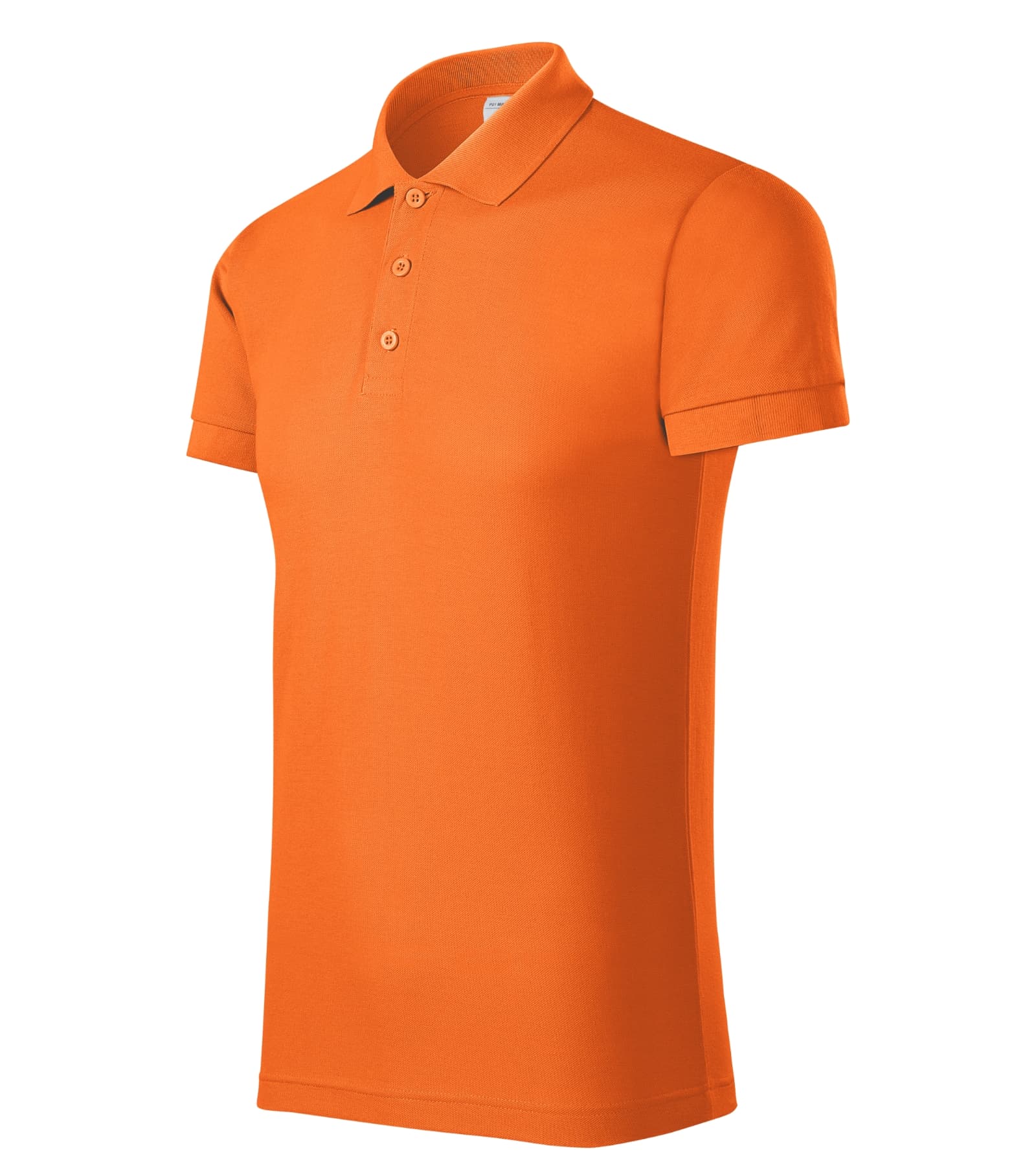 Indigo Arc - Polo Shirt men's 65% cotton, 35% polyester - P2X in orange