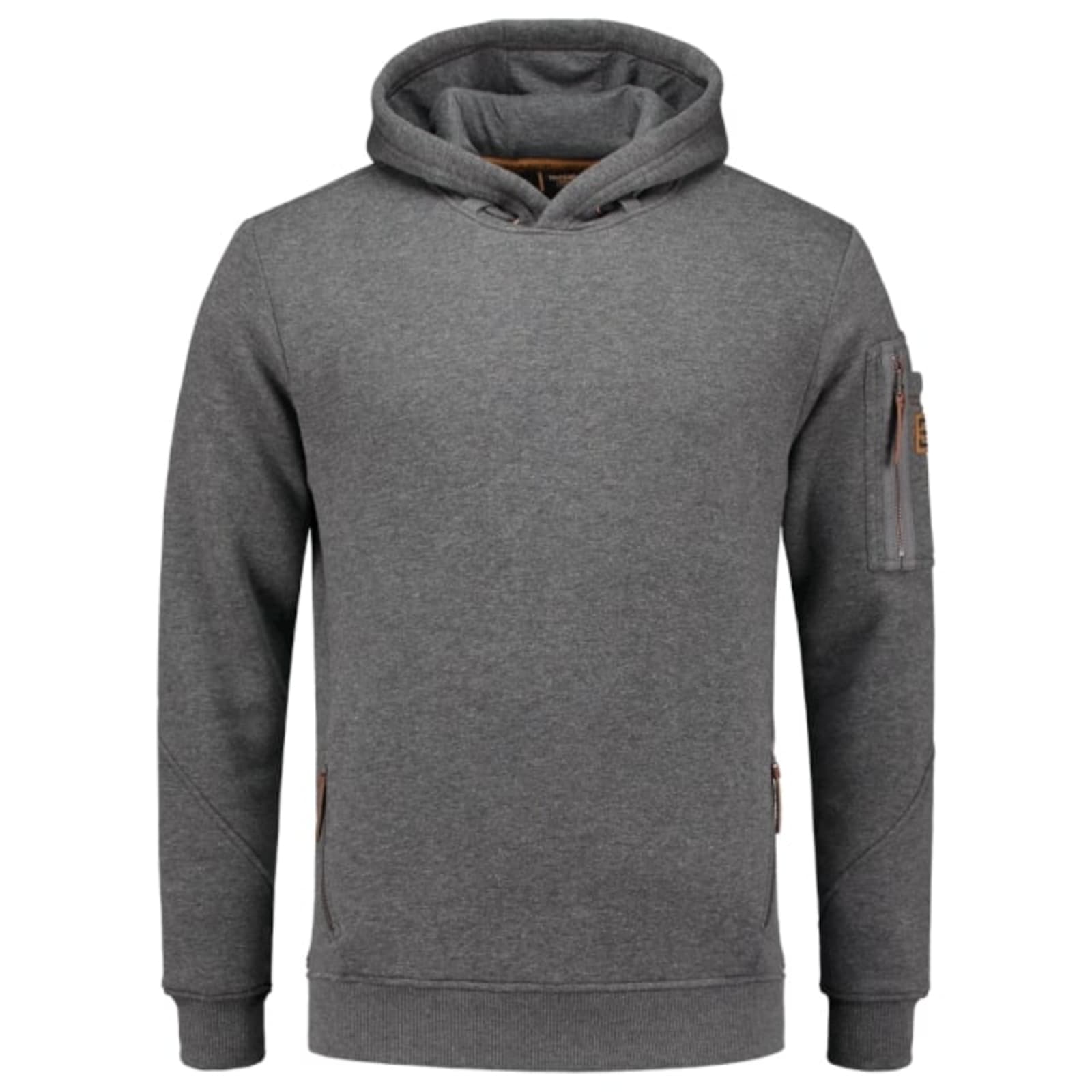 Zephyr Field - Sweatshirt men's 80% cotton, 20% polyester - T42 in stone melange