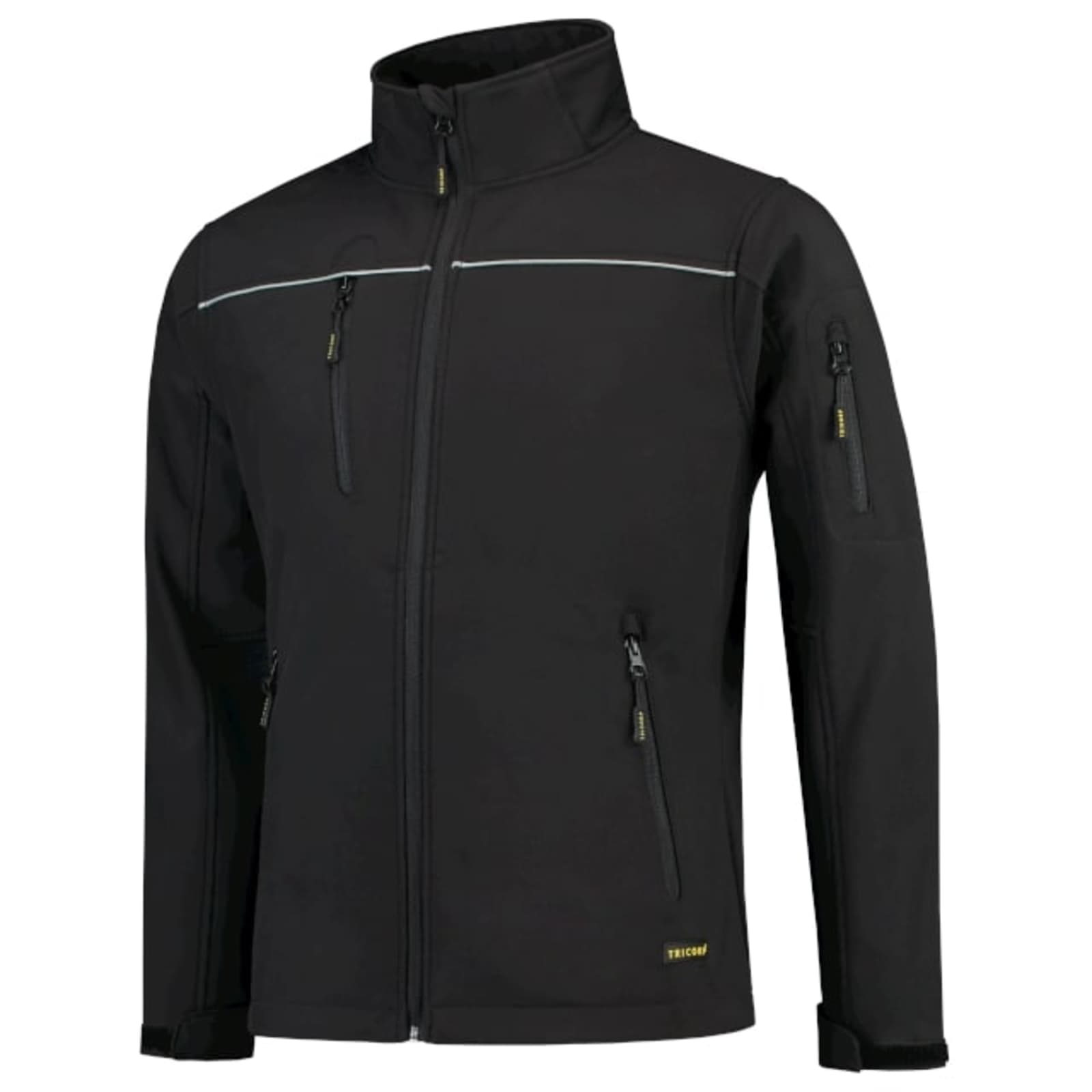 Lumen Arc - Softshell Jacket unisex 100% polyester + PU membrane - T53 in black