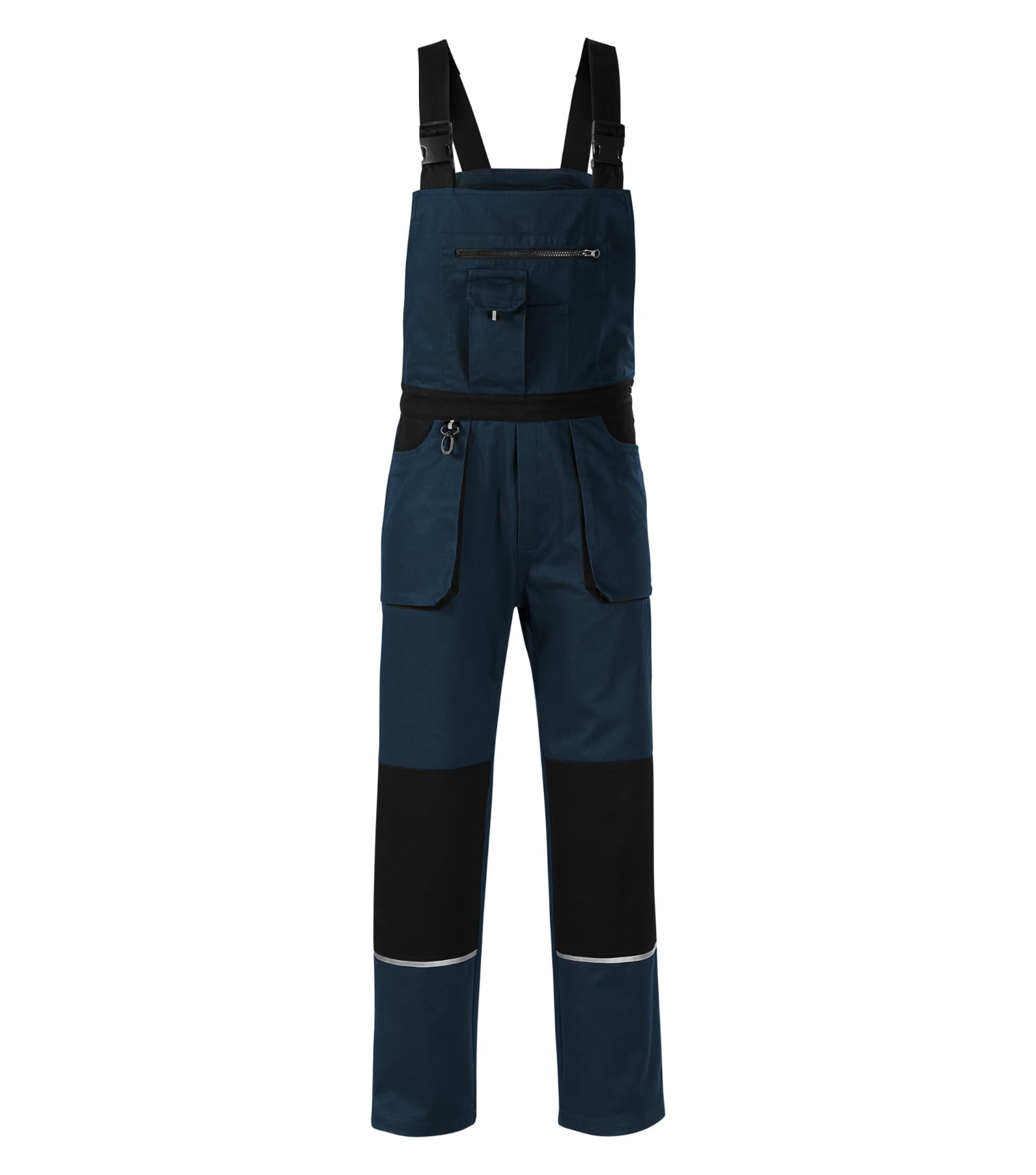 Verdant Horizon - Work Bib Trousers men's 100% cotton - W02 in navy blue