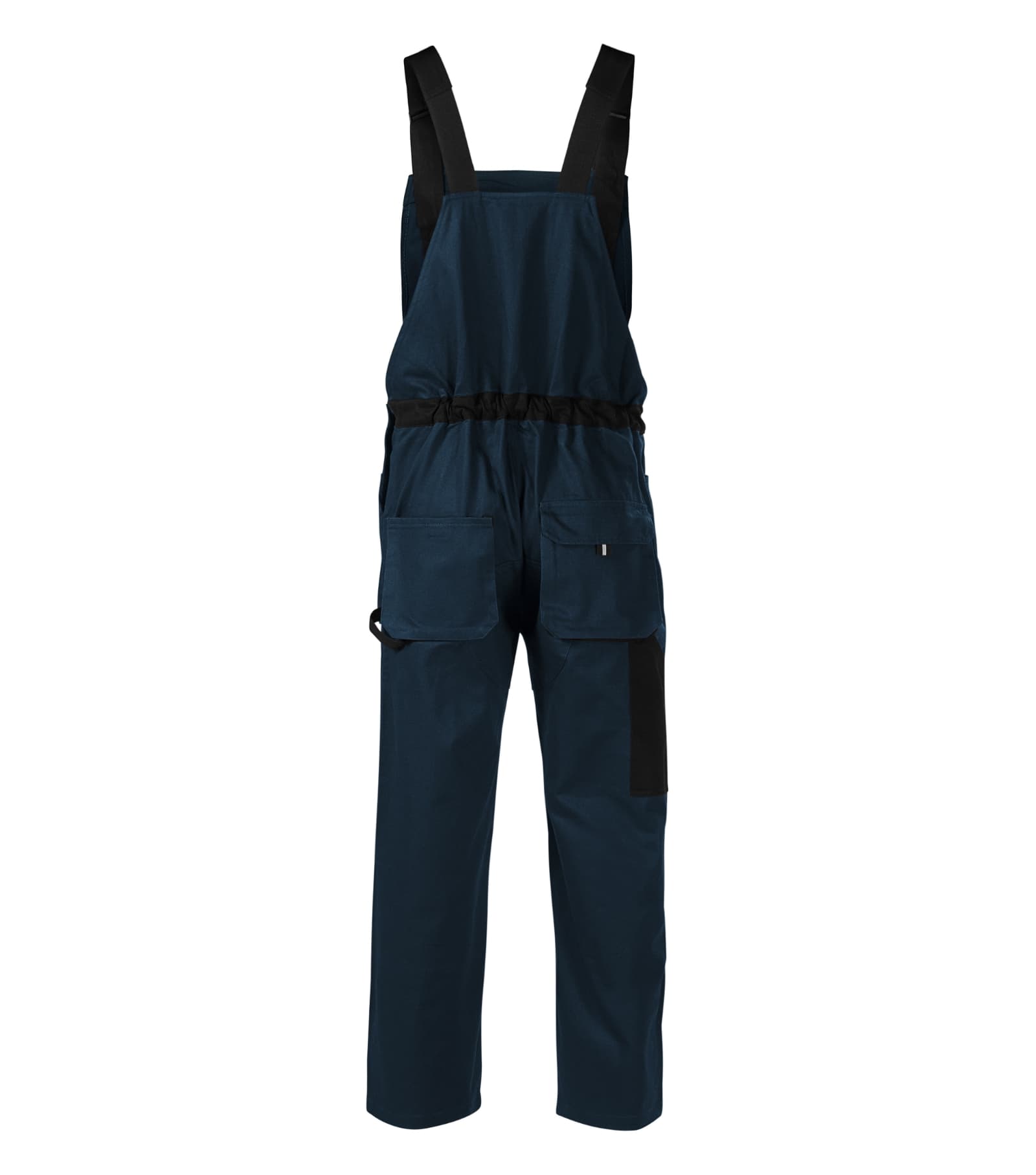 Verdant Horizon - Work Bib Trousers men's 100% cotton - W02 in navy blue