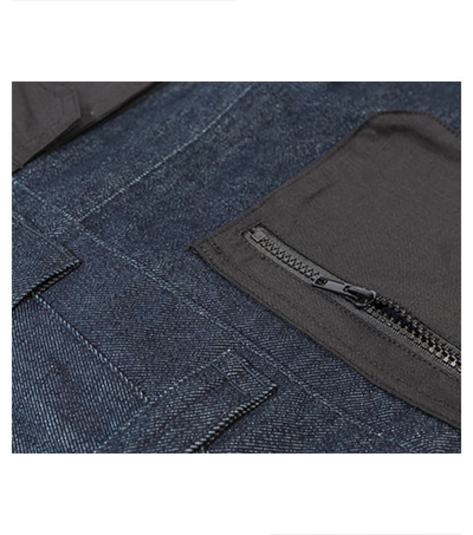 Onyx Path - Work jeans men's 100% cotton - W08 in dark denim