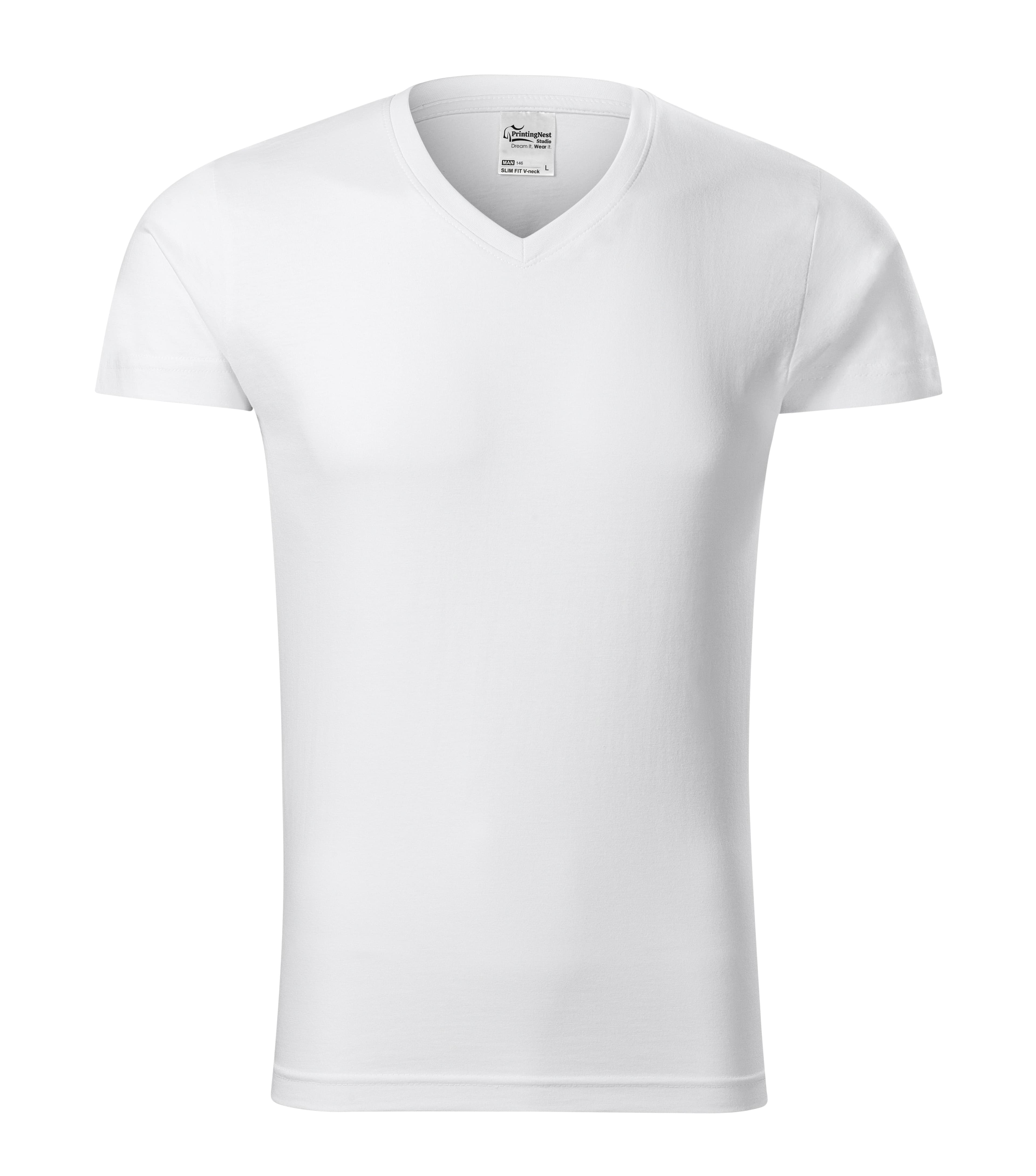 Flint Horizon - T-shirt men's 100% cotton - 146 in White