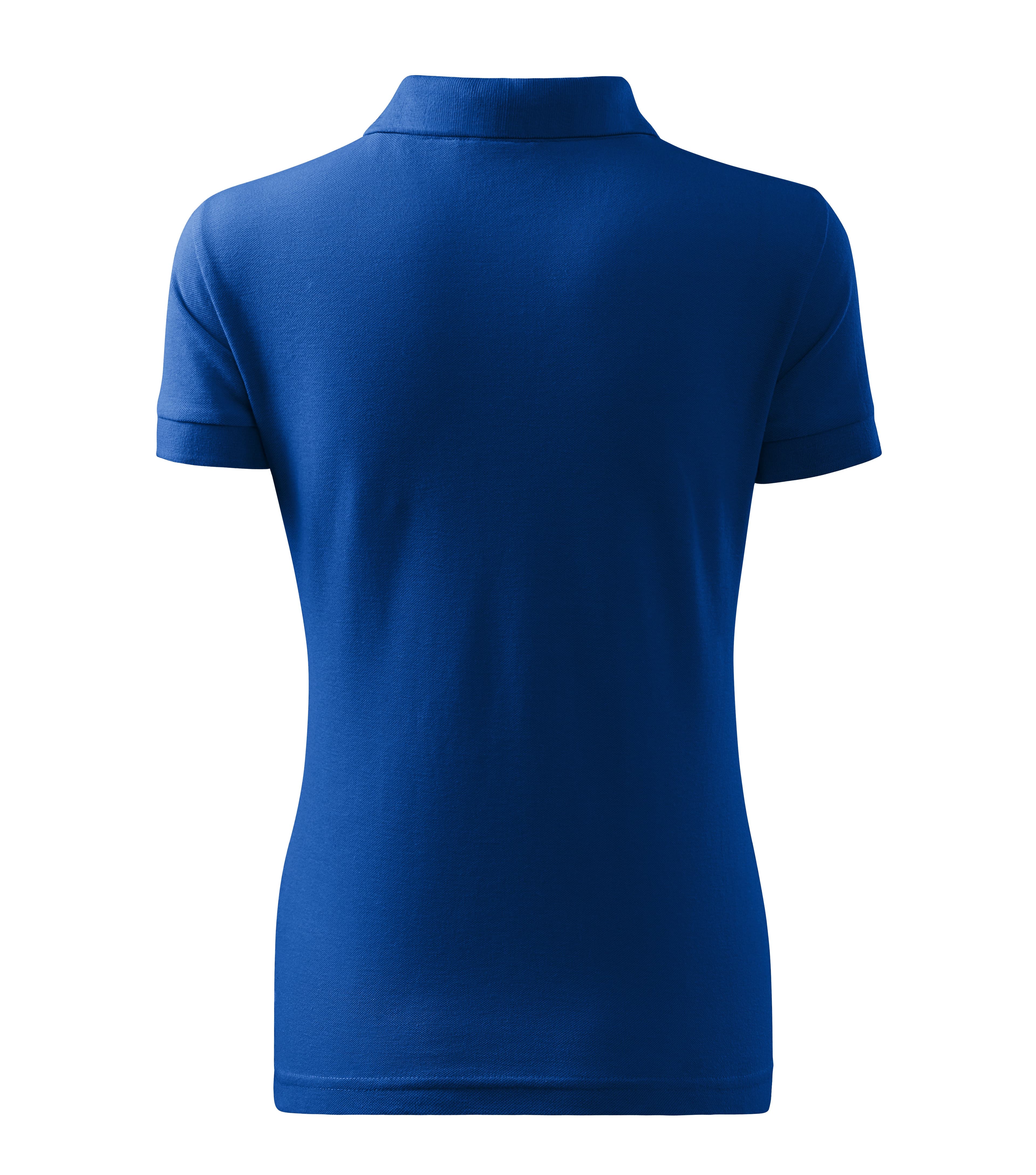 Amarine - Polo shirt women's 100% cotton - 213 in Royal blue