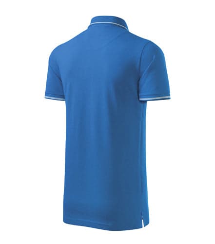 Pyroxen - Polo men's 95 % cotton 5% elastane - 251 in Snorkel blue