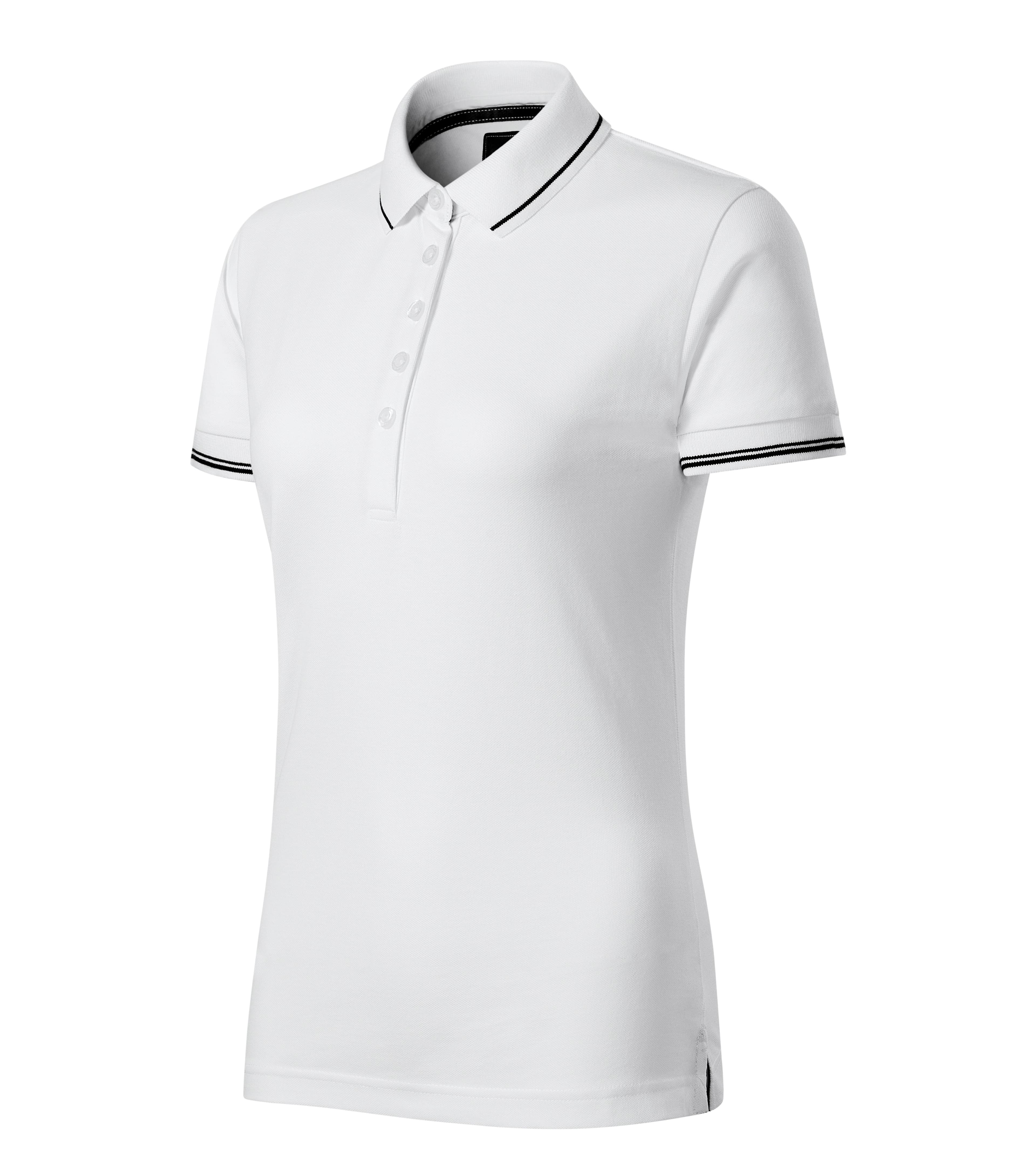 Aventrine - Polos shirt women's 95% cotton 5% elastane - 253 in White