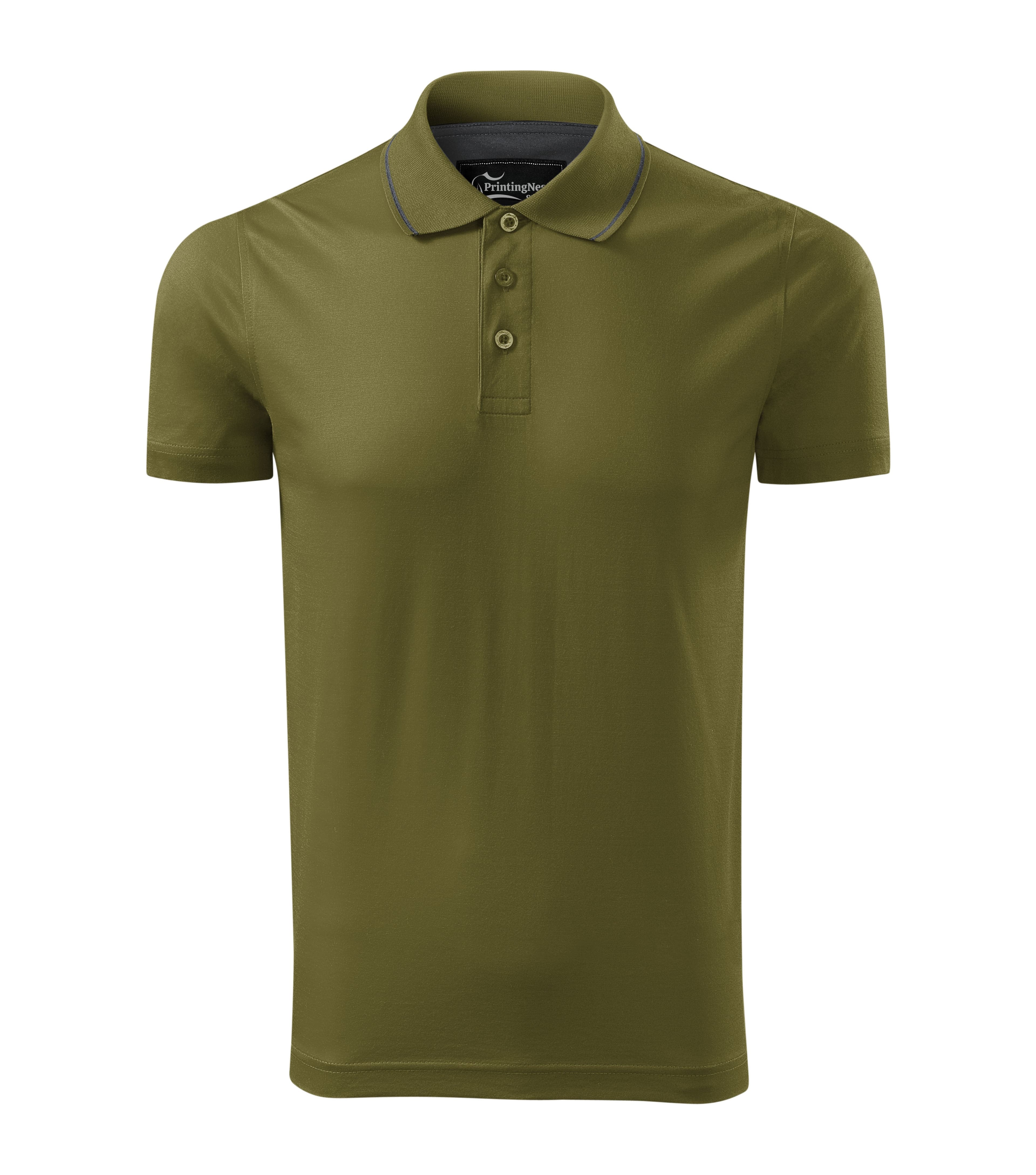 Obsidian Core - Polo Shirt men's 100% mercerized cotton - 259 in Avocado green