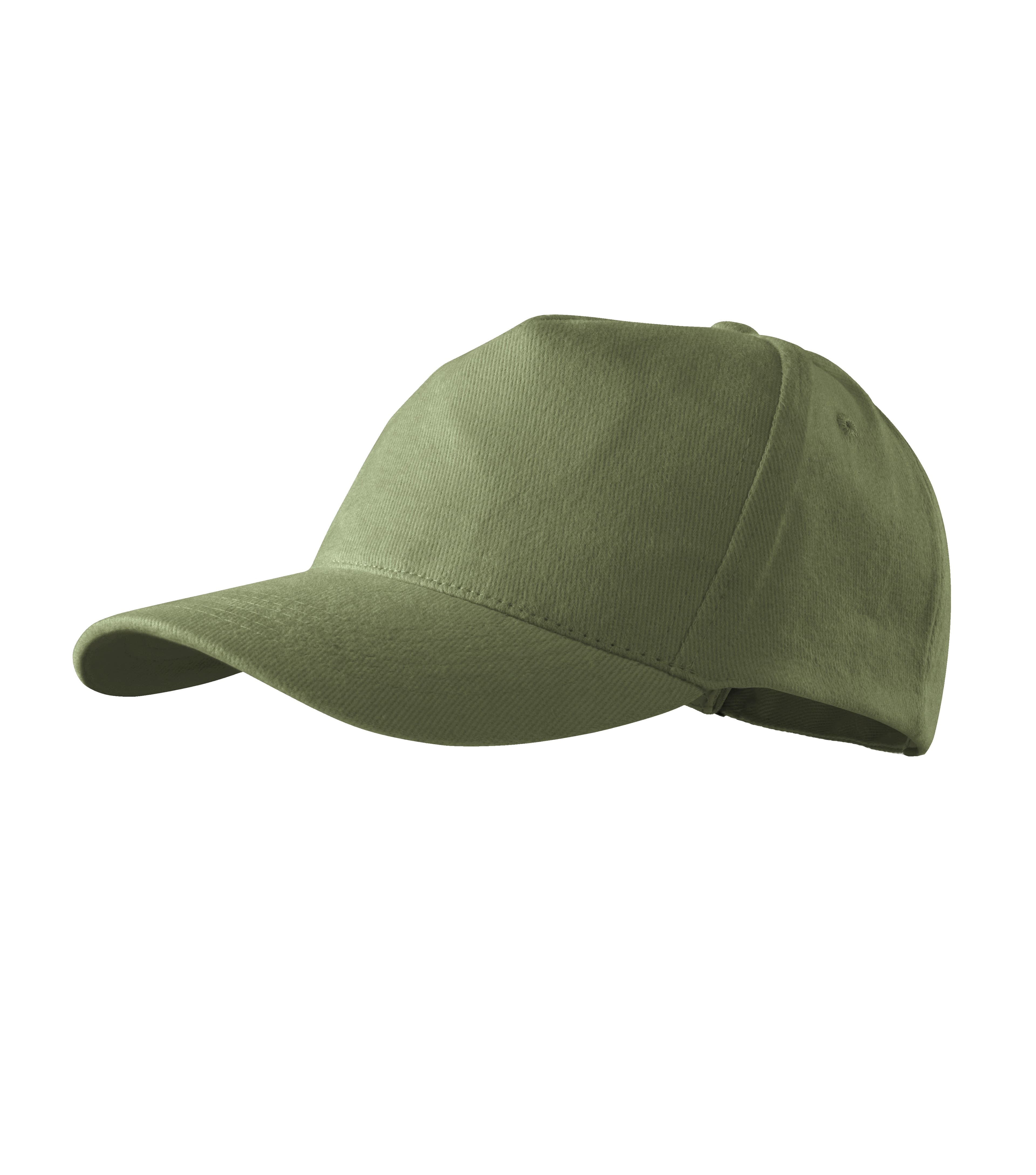 Cap unisex  adjustable 100% cotton - 307 in Khaki