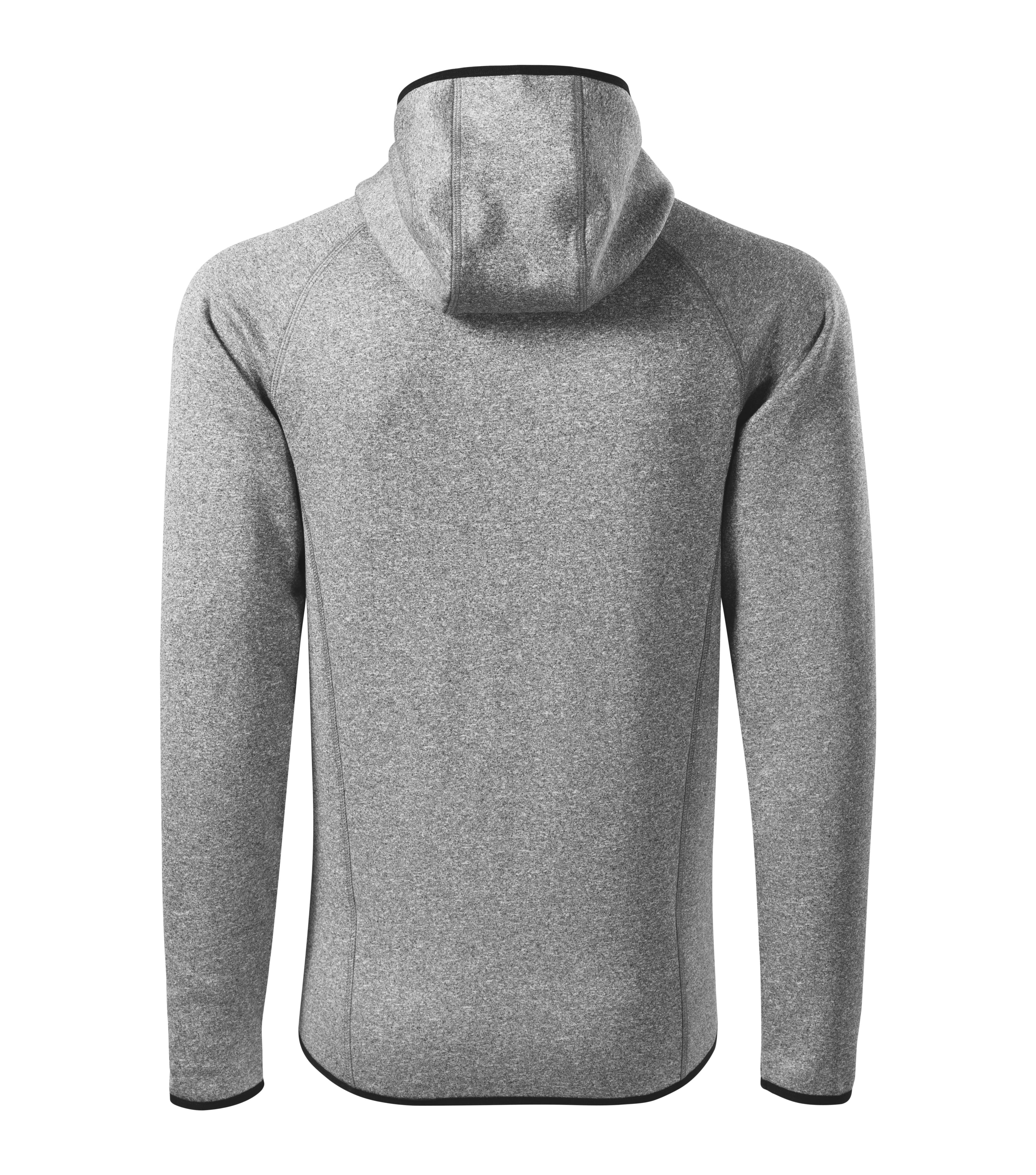 Marzium - Stretch fleece men’s  95% polyester 5% elastane - 417 in Dark gray melange