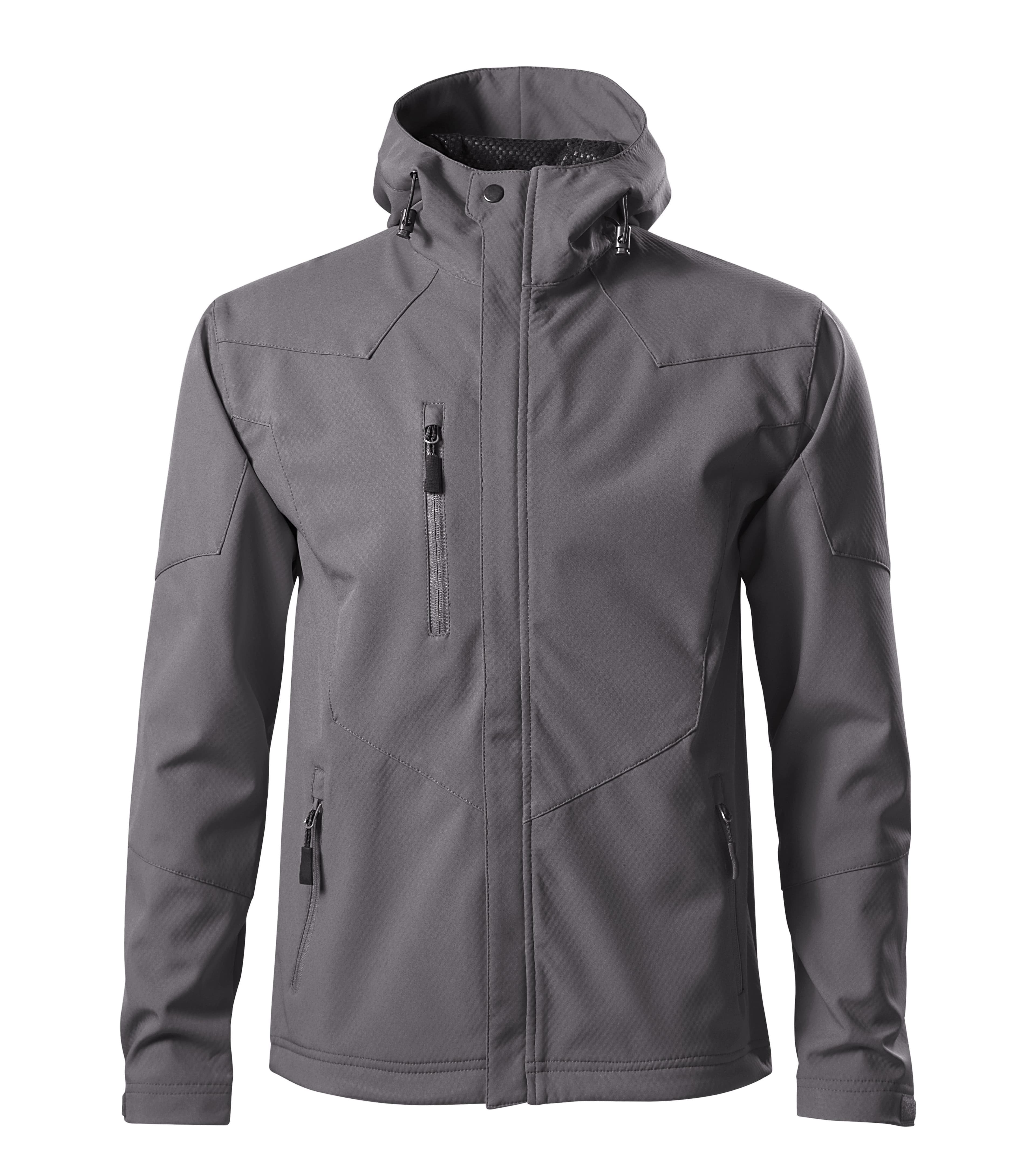 Zephyrline - Softshell Jacket men's 96% polyester 4% elastane - 531 in Steel gray