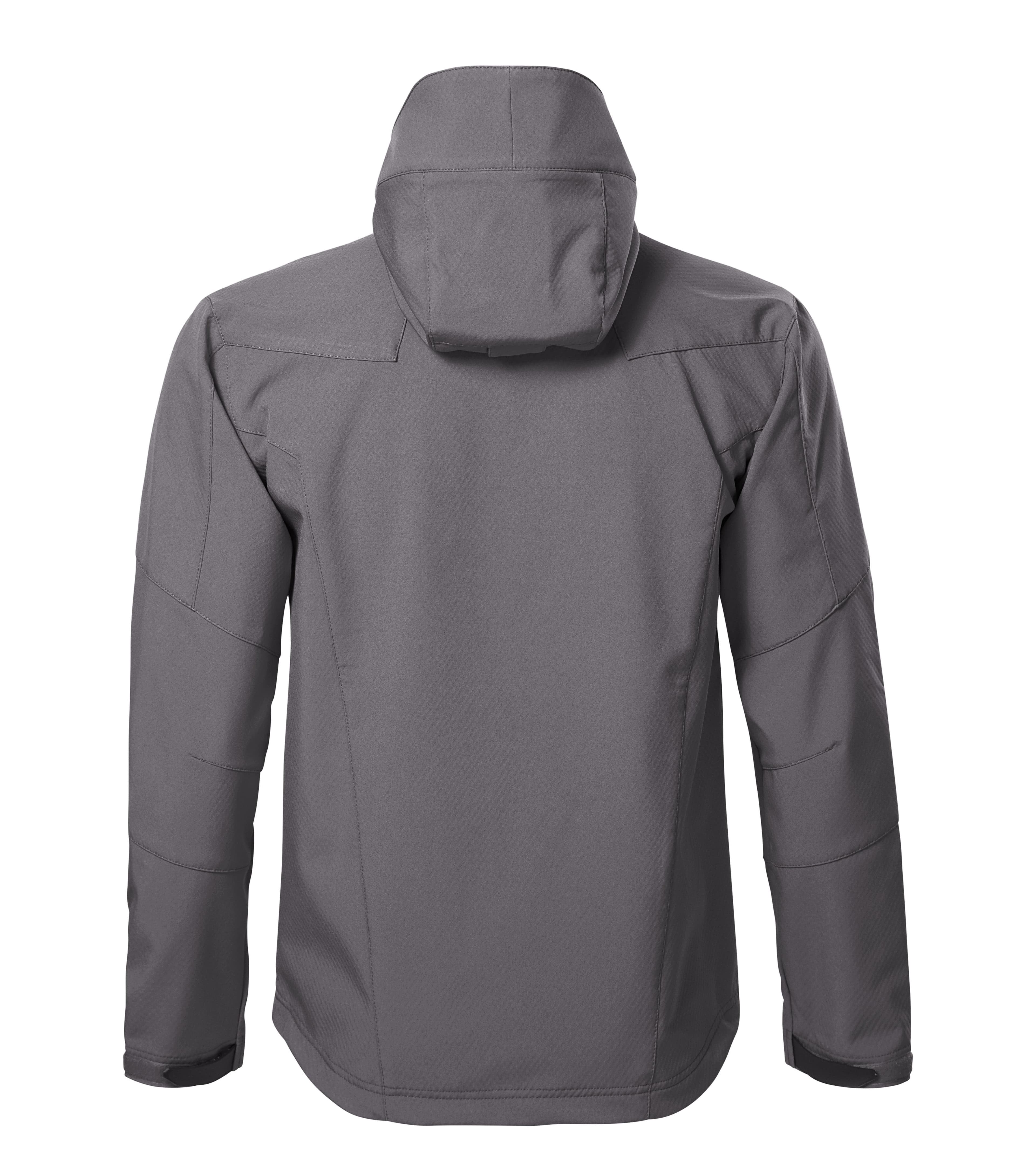 Zephyrline - Softshell Jacket men's 96% polyester 4% elastane - 531 in Steel gray