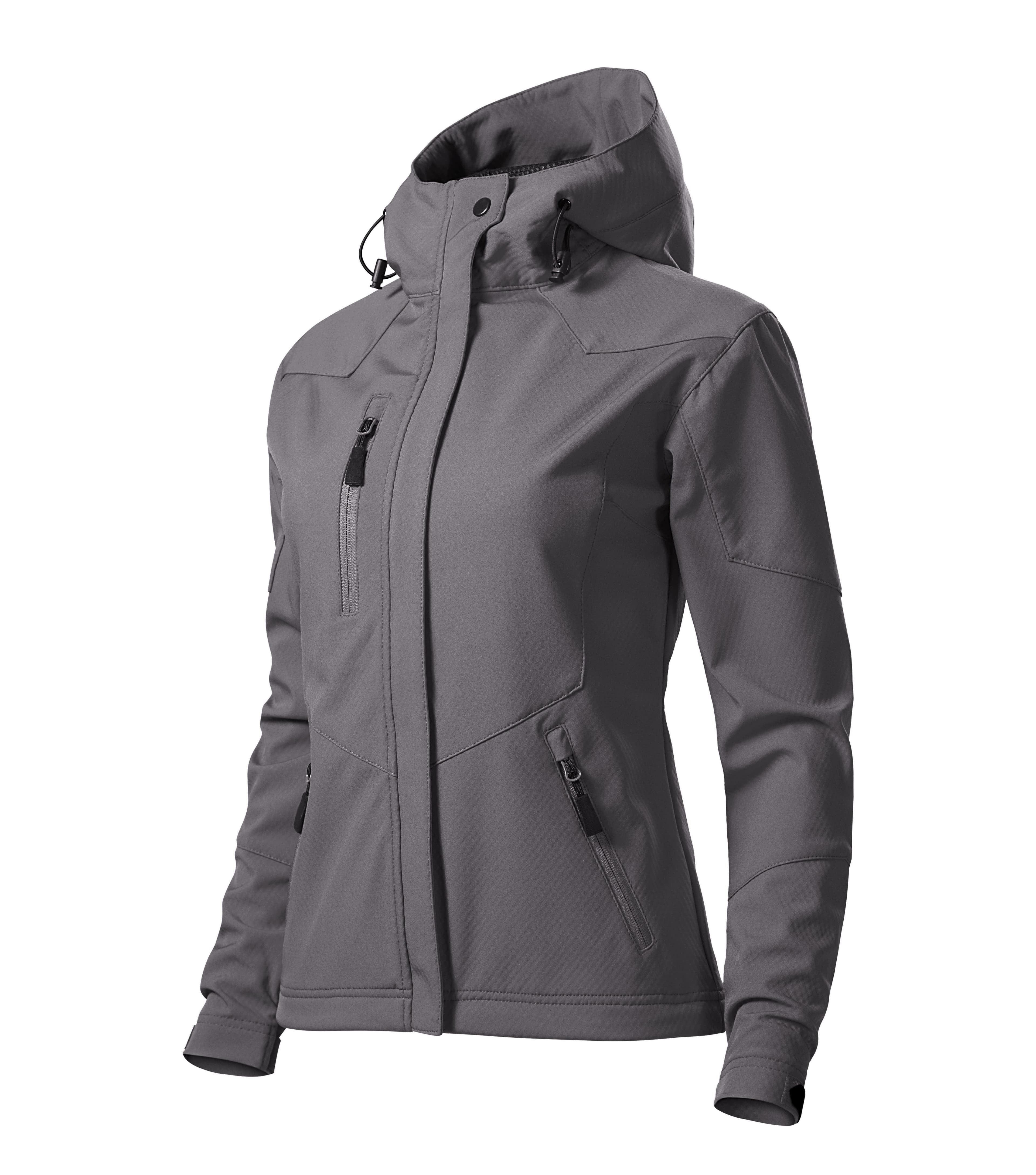Aurelia Crest - Softshell Jacket women's 96% polyester 6% elastane, nanotex, waterproof - 532 in Steel gray