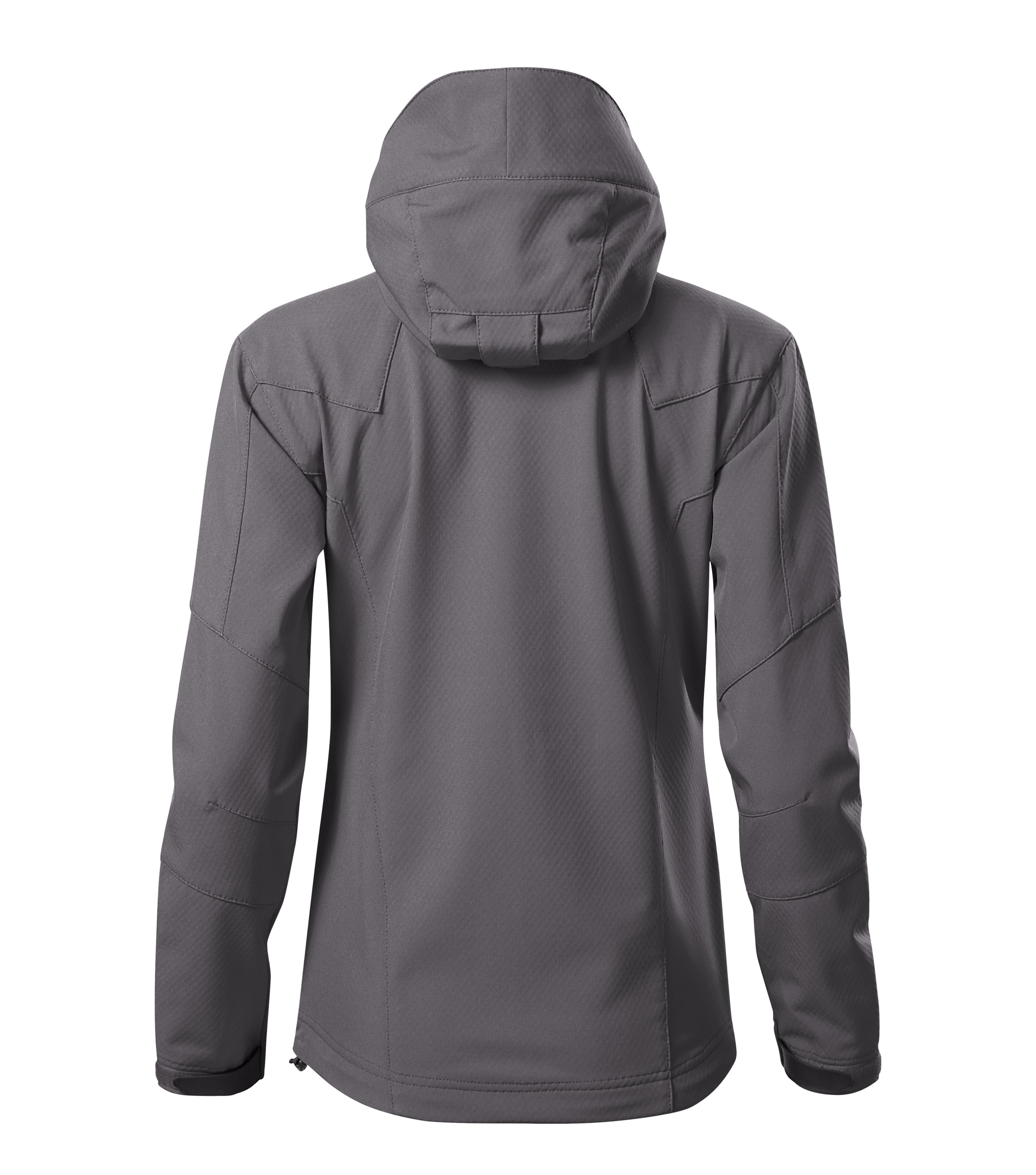 Aurelia Crest - Softshell Jacket women's 96% polyester 6% elastane, nanotex, waterproof - 532 in Steel gray