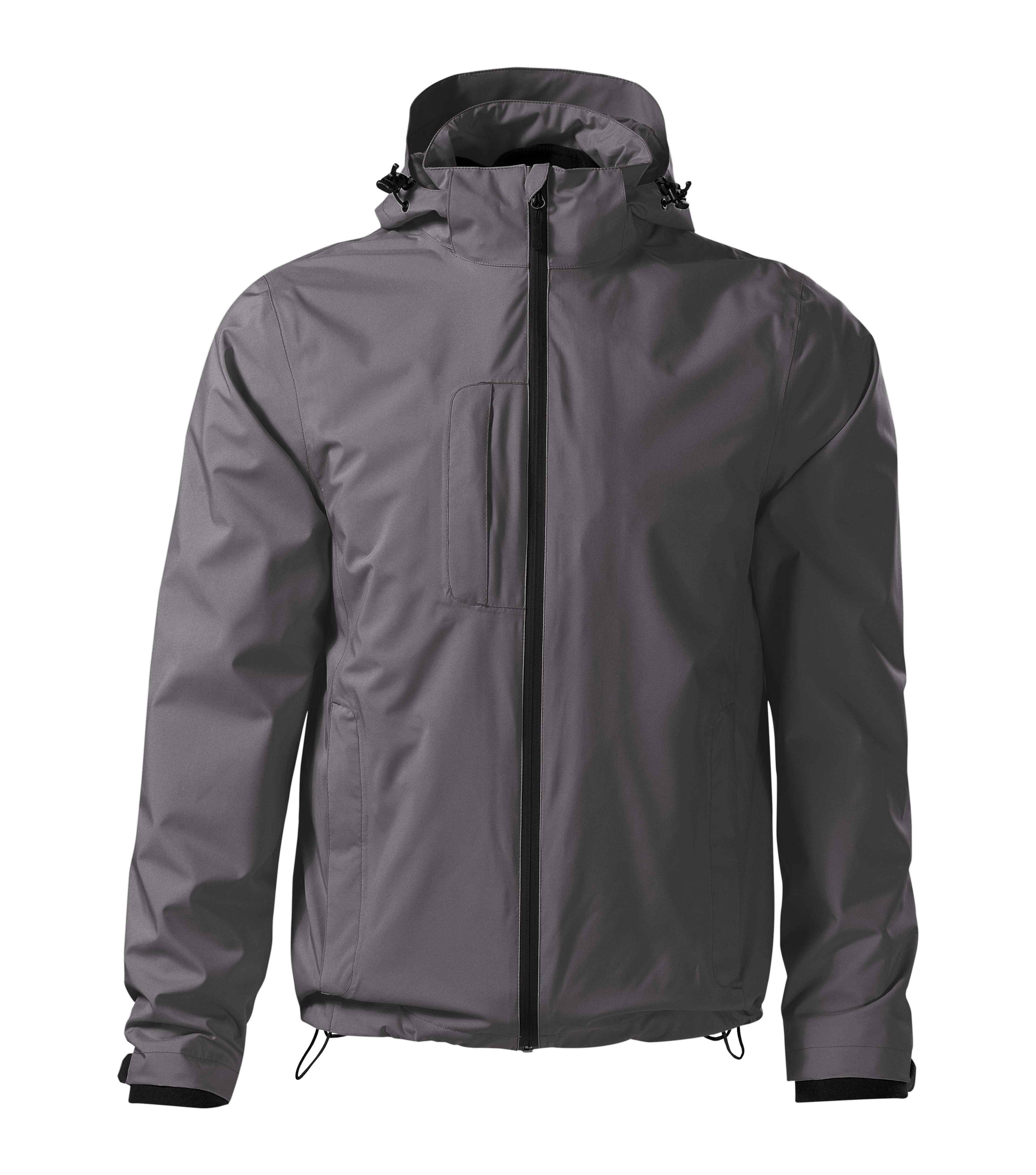 Nighthaven - Jacket 3in1 men's 100% polyester, waterproof - 533 in Steel gray