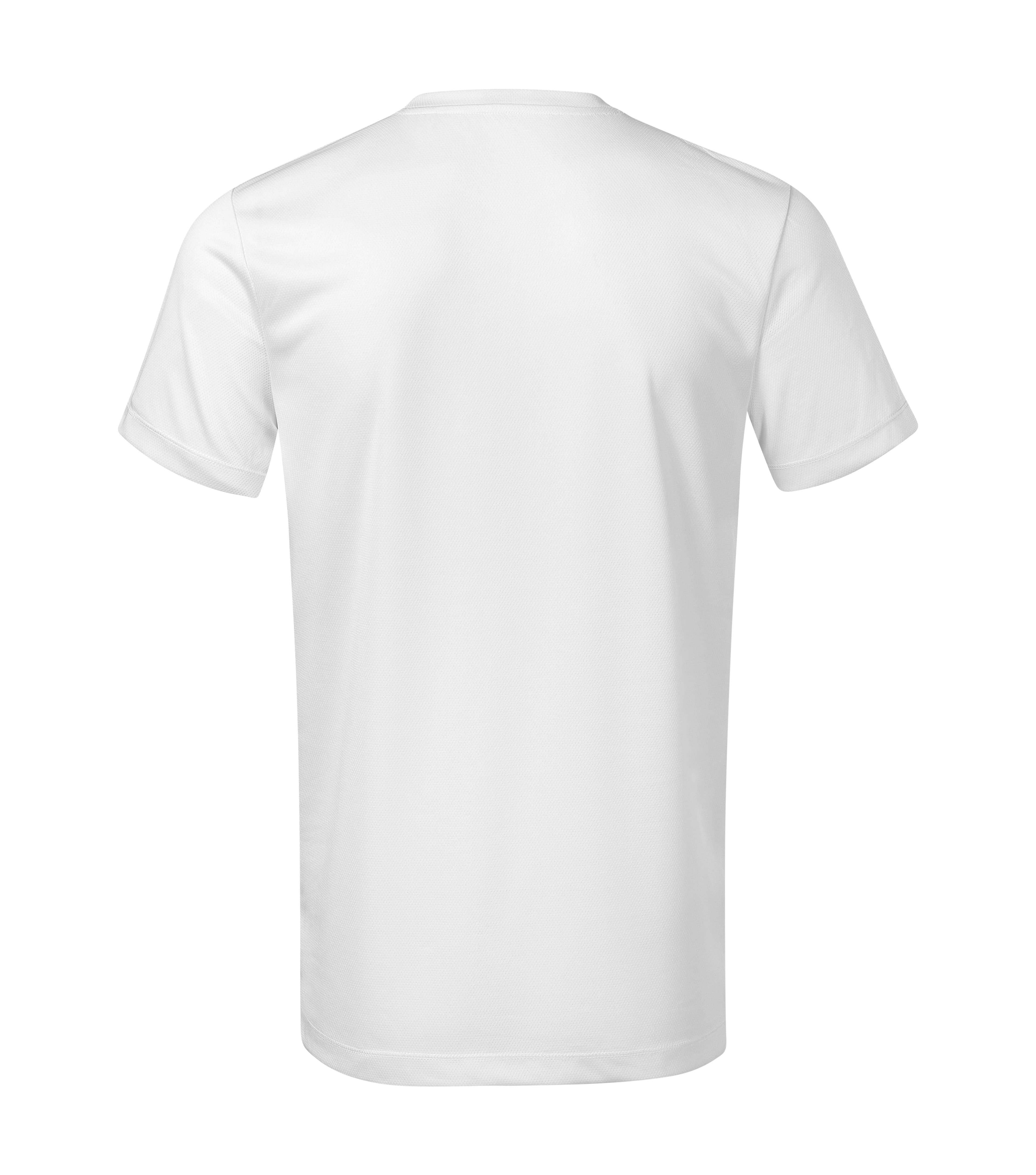 Trail Core - T-shirt men's 100% micro polyester - 810 in White