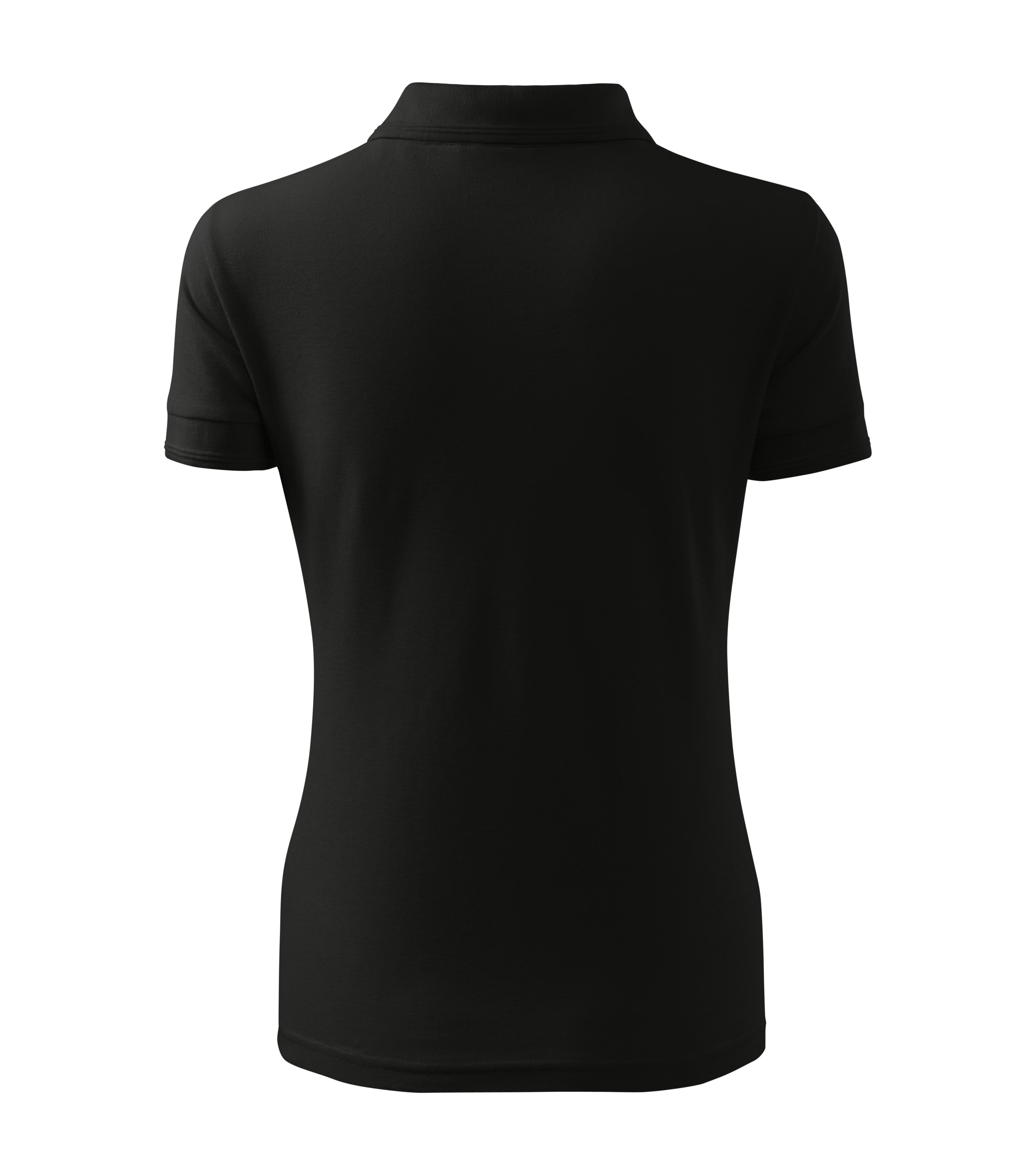 Celestine - Polo shirt women's 65% cotton 35% polyester FREE - F10 in Black