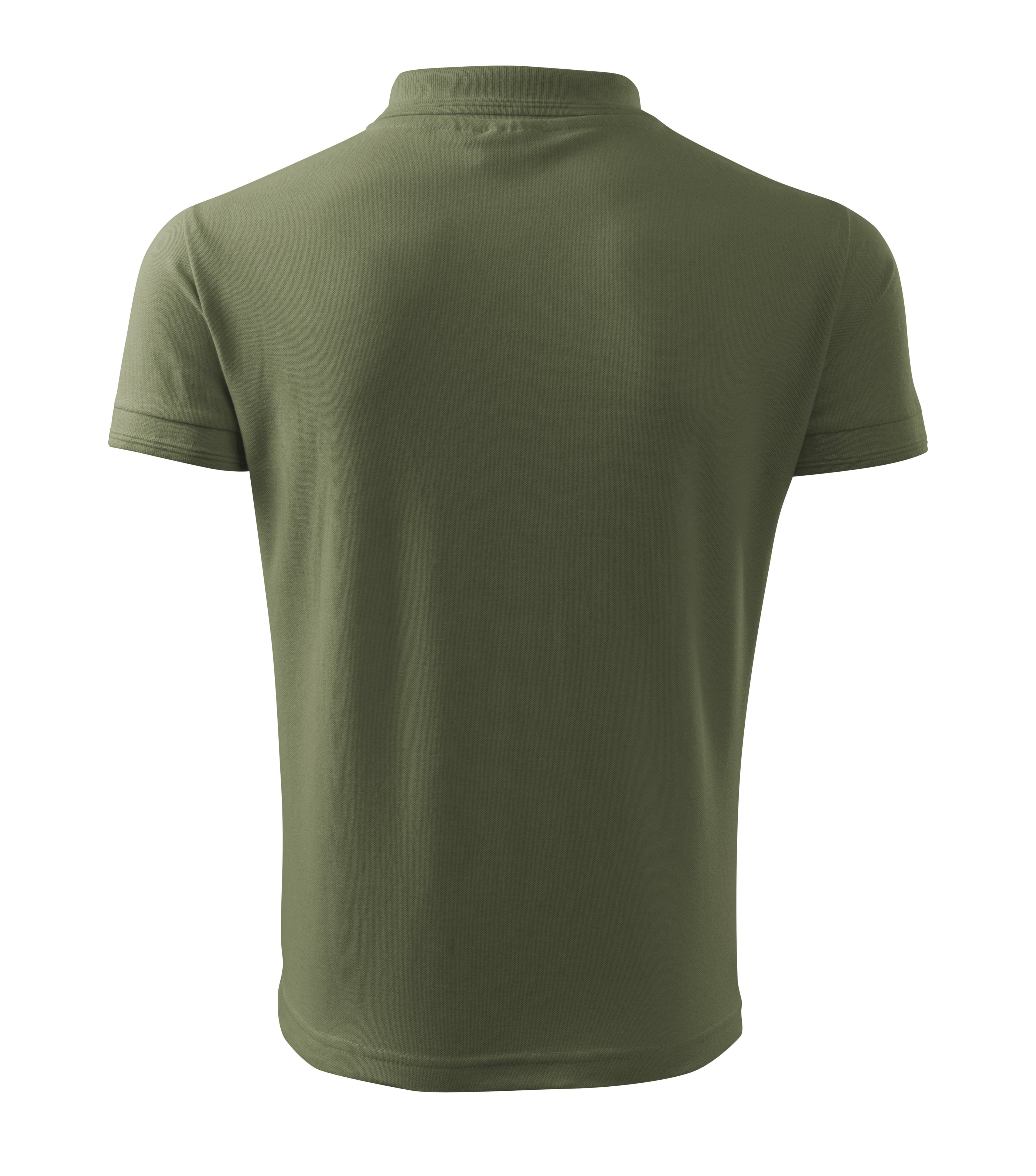 Solvante - Polo shirt men's 65% cotton 35% polyester FREE - F03 in Khaki
