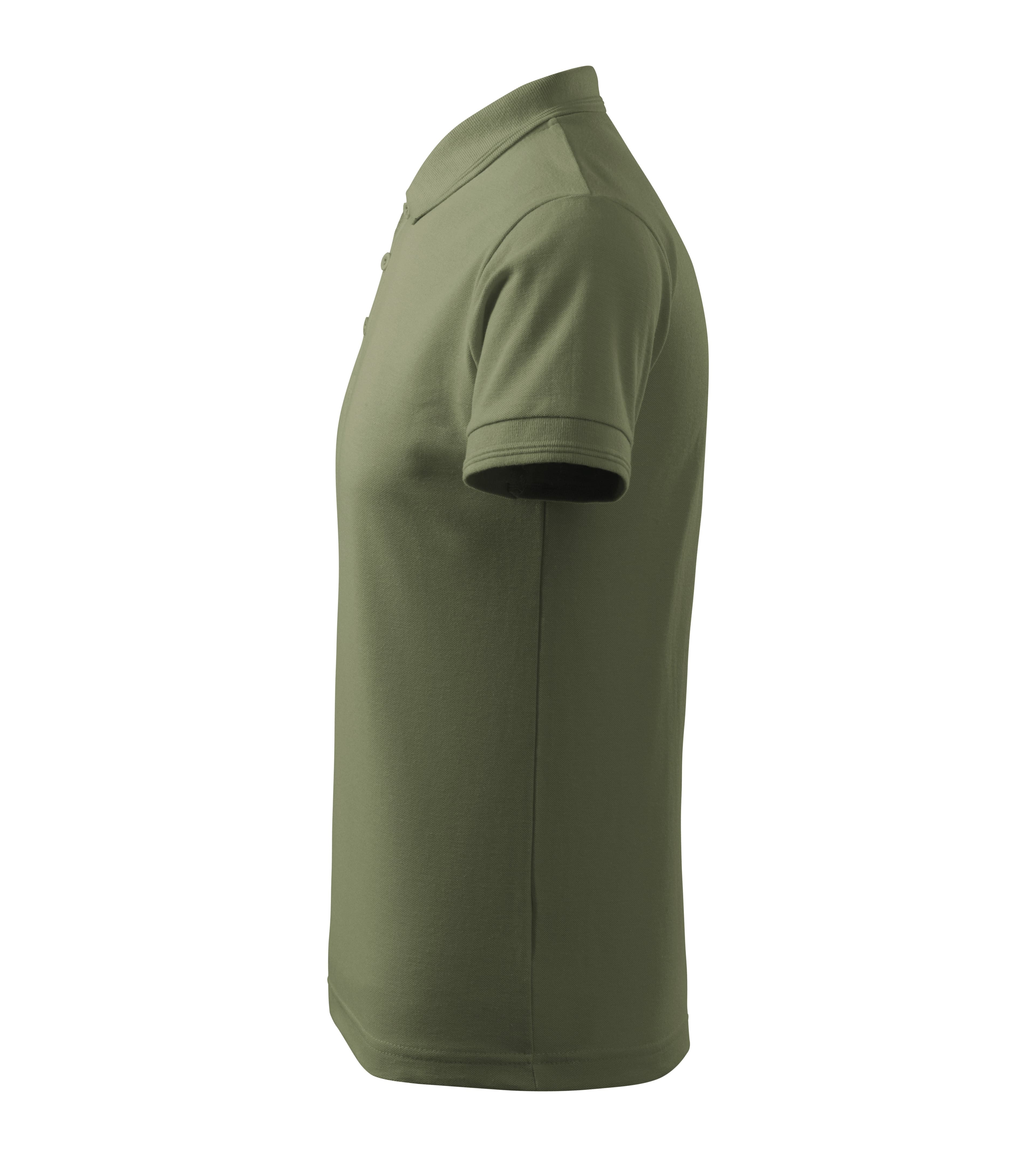 Solvante - Polo shirt men's 65% cotton 35% polyester FREE - F03 in Khaki