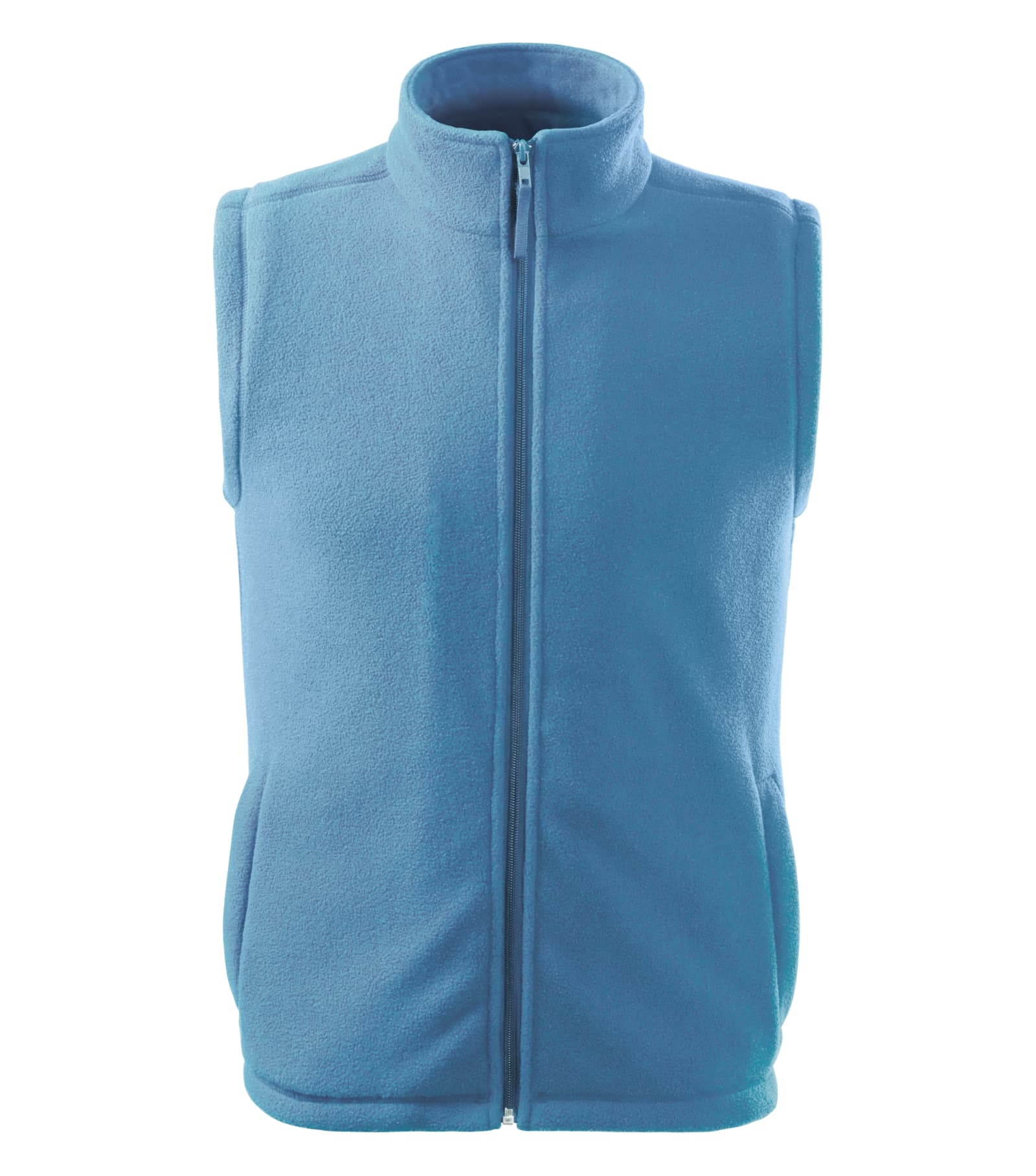 Grove Rise - Fleece Vest unisex 100% polyester - 518 in azure blue