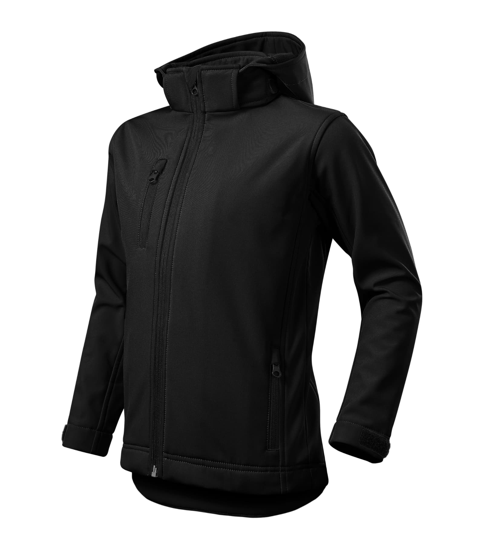 Drift Bloom - Softshell Jacket kids 94% polyester, 6% elastane TPU membrane Micro fleece: 100% polyester - 535 in black