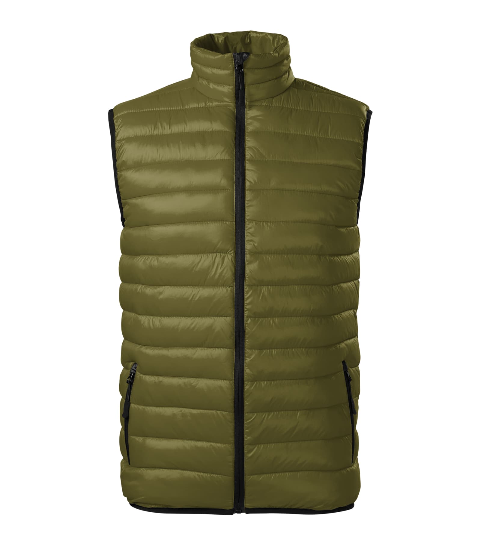 Nova Path - Vest men's 100% polyamide mid layer: 100% polyester - 553 in avocado green