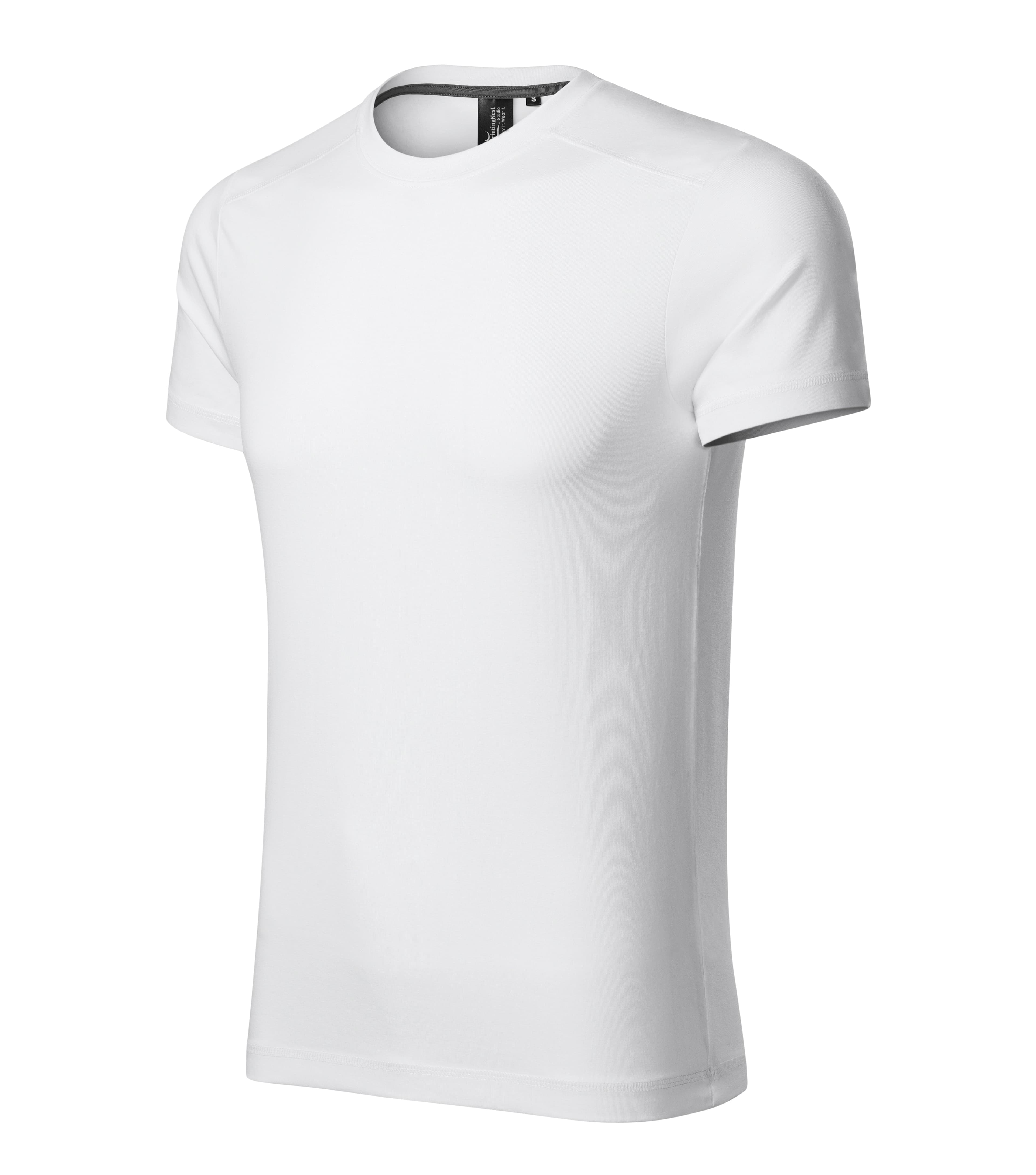 Steelwave - T-shirt men's 95% cotton 5% elastane - 150 in White