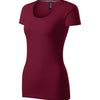 Opal Sprint - T-shirt women‘s  95% cotton 5% elastane - 152 - garnet