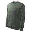Vulkaris - Sweatshirt men's 65% cotton 35% polyester- 406 - Castor grey